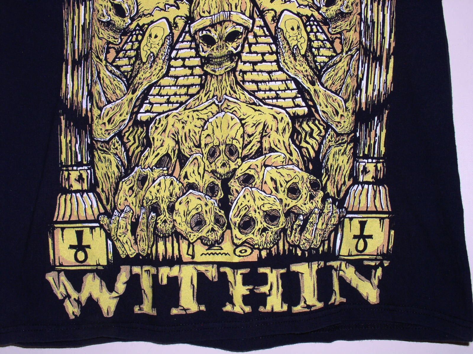 Gildan Dirge Within Concert Shirt 2010 Terror For From Freedom Size US L / EU 52-54 / 3 - 4 Thumbnail