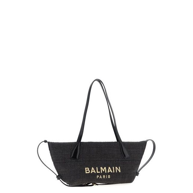 Balmain BALMAIN Track Small Black Tote Bag New Size ONE SIZE - 3 Thumbnail