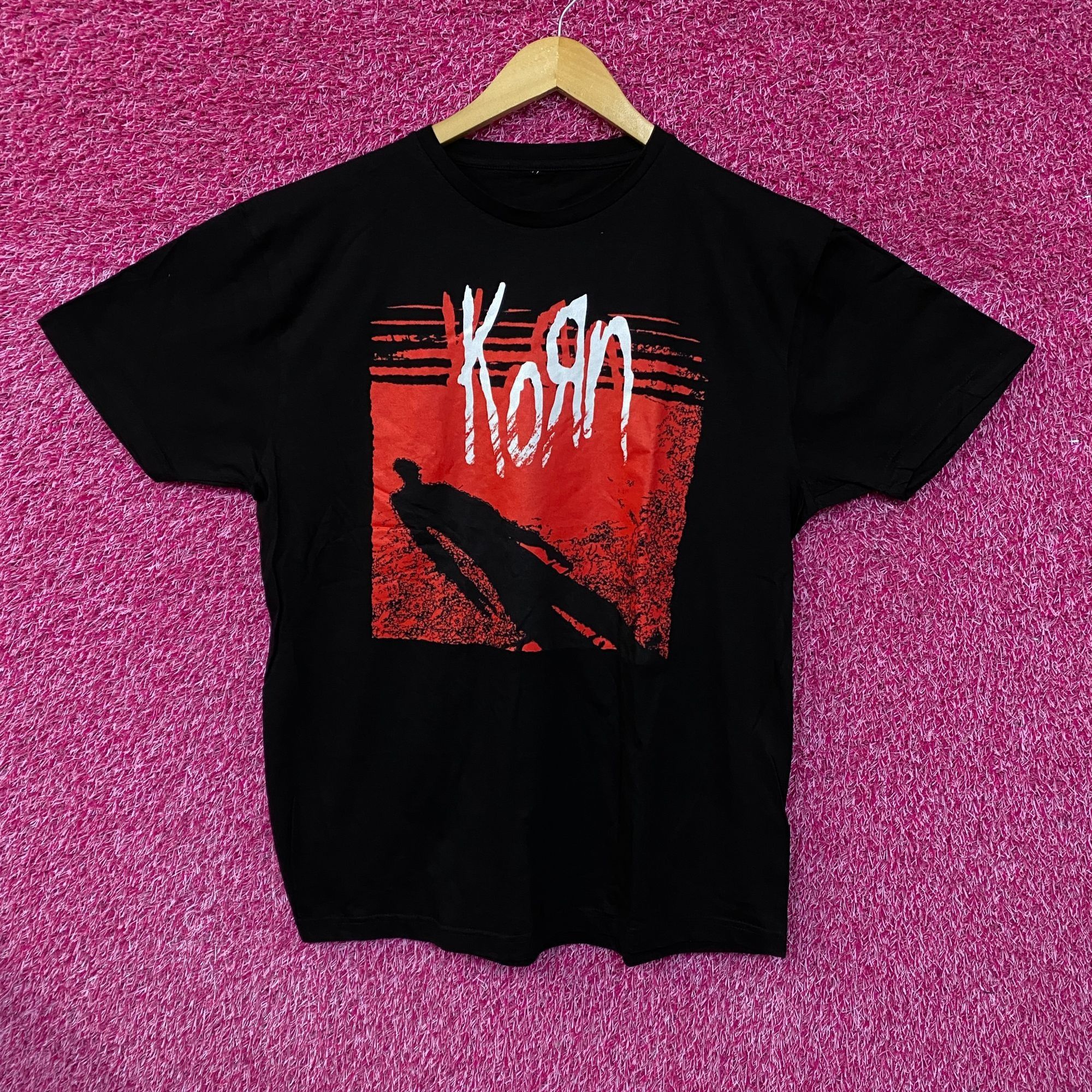 Band Tees × Vintage Korn Shadow Man Rock Tshirt size large Size US L / EU 52-54 / 3 - 1 Thumbnail