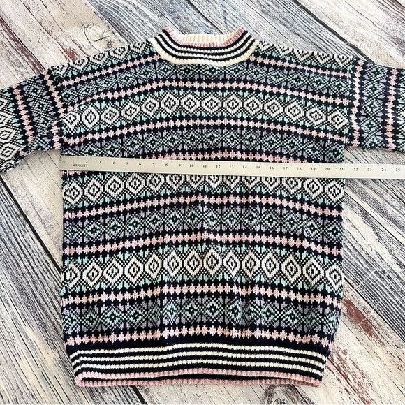 Vintage Vintage 80’s Clifton Place Geometric Patterned Sweater Size M / US 6-8 / IT 42-44 - 6 Thumbnail