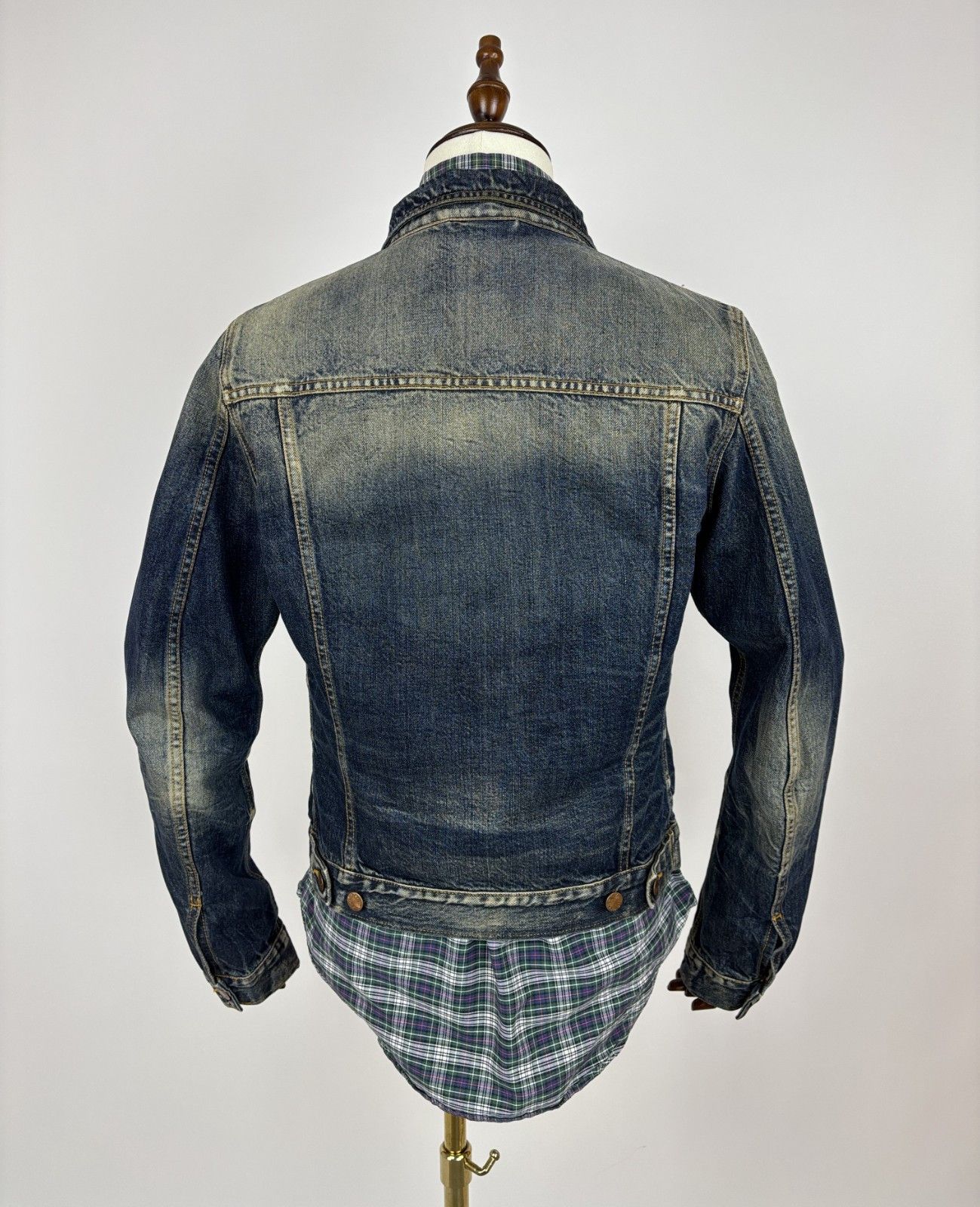 Nudie Jeans Nudie Jeans Terry Organic Sharp Denim Trucker Jacket Size US L / EU 52-54 / 3 - 13 Thumbnail