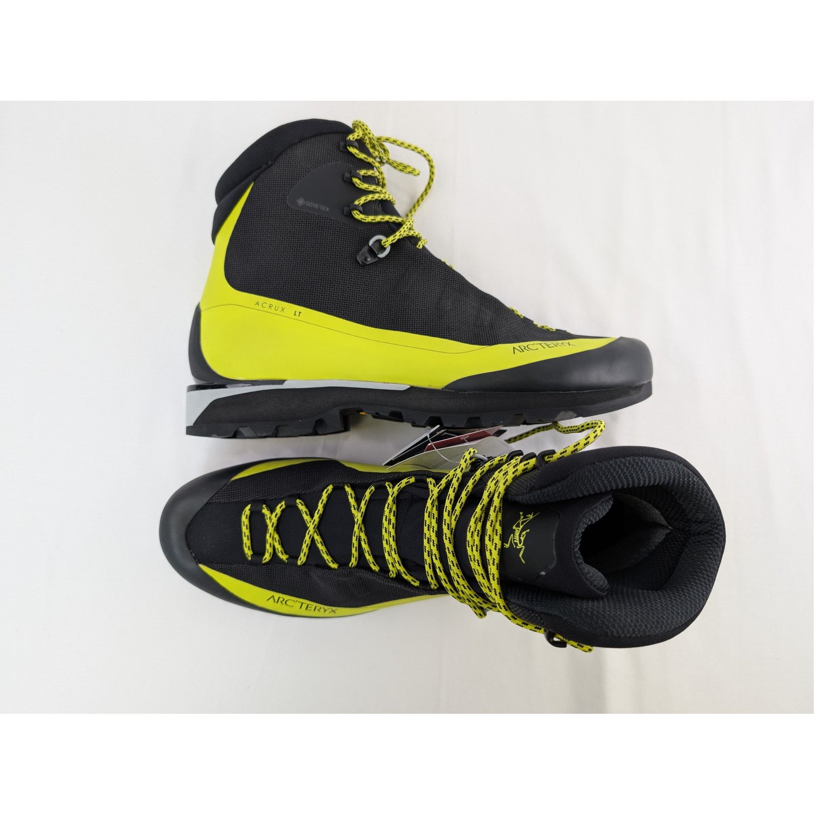 Arc'teryx o1rshd1 Acrux LT GTX mountaineering boots in black/yellow Size US 13 / EU 46 - 13 Thumbnail