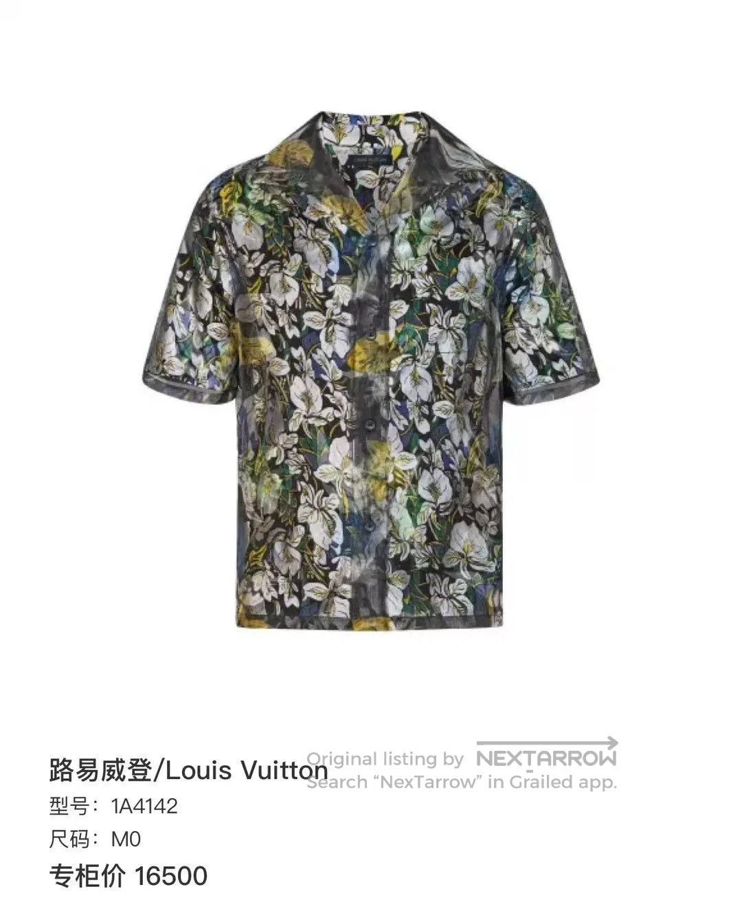 Louis Vuitton Louis Vuitton Floral Layered Shirt. Size S / US 4 / IT 40 - 7 Thumbnail