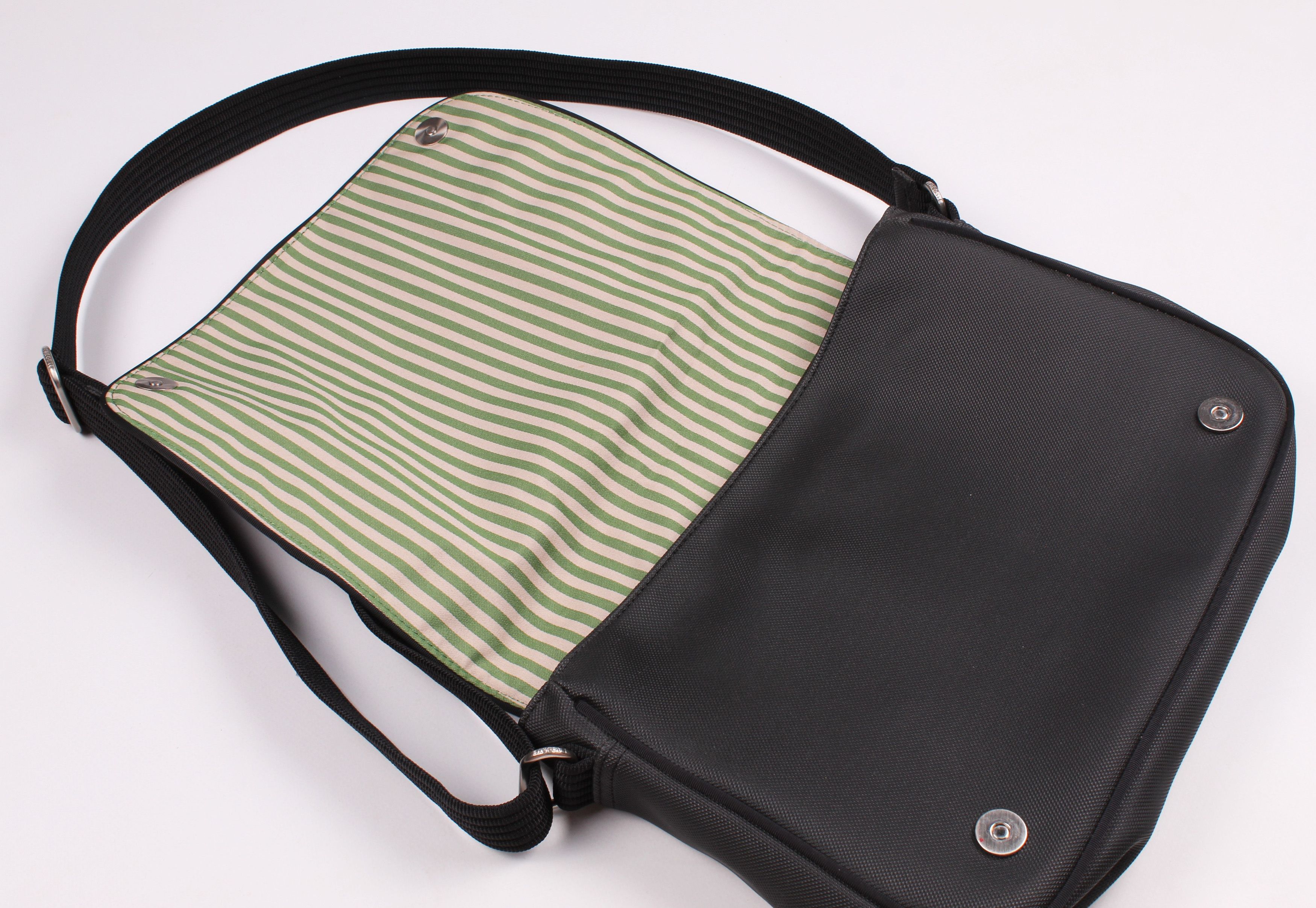 Lacoste Vintage Lacoste PVC Crossbody Black Bag Size ONE SIZE - 5 Thumbnail