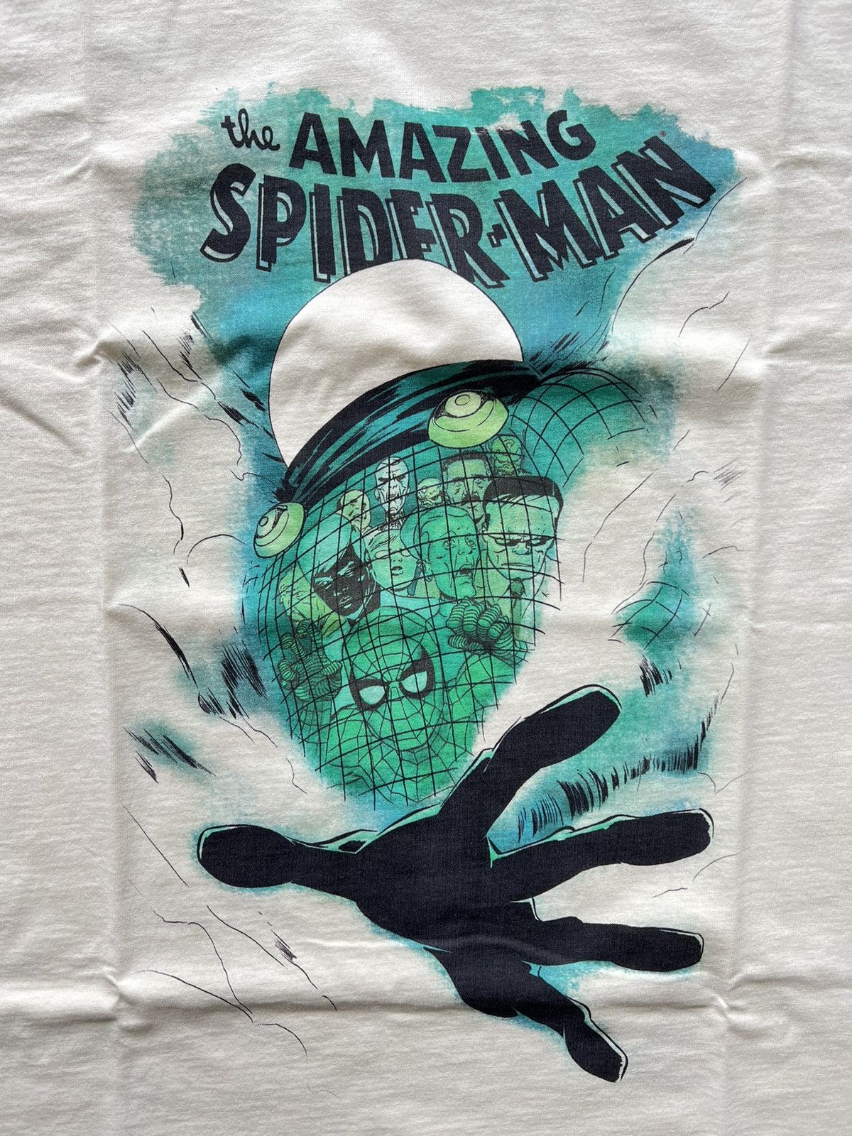 Kith × Marvel Comics Kith Marvel Mysterio Spiderman Vintage Tee “Sandrift” Size US L / EU 52-54 / 3 - 2 Thumbnail