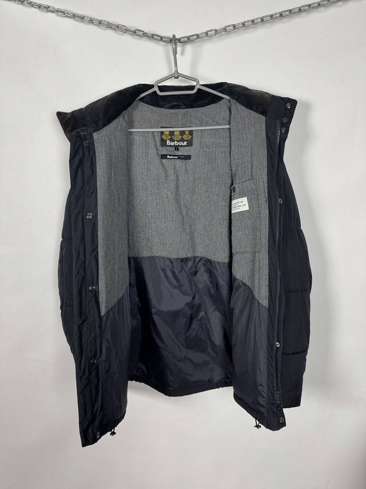Barbour Men’s Barbour FibreDown Cromer Jacket Warm Full Zip Size L Size US L / EU 52-54 / 3 - 7 Thumbnail