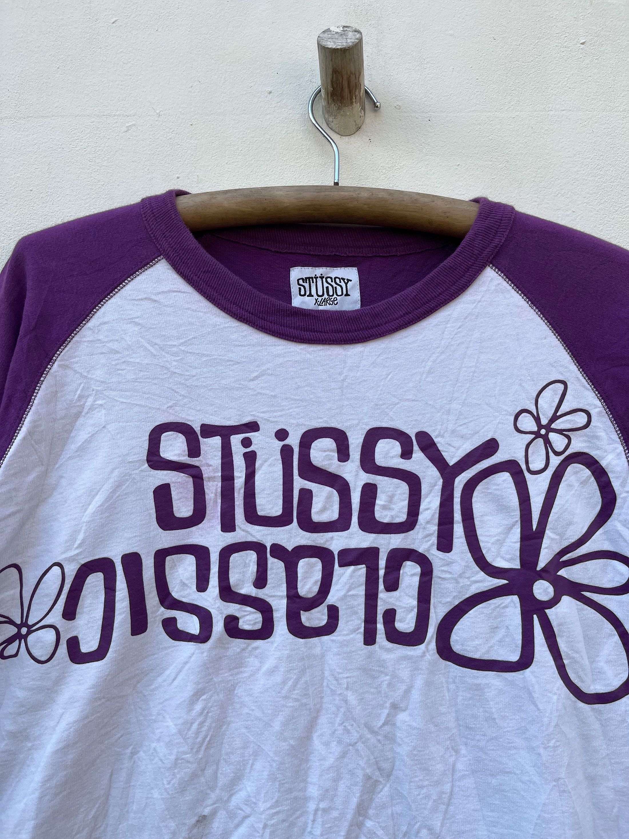 Stussy Stussy Classic Raglan Size US XL / EU 56 / 4 - 3 Thumbnail