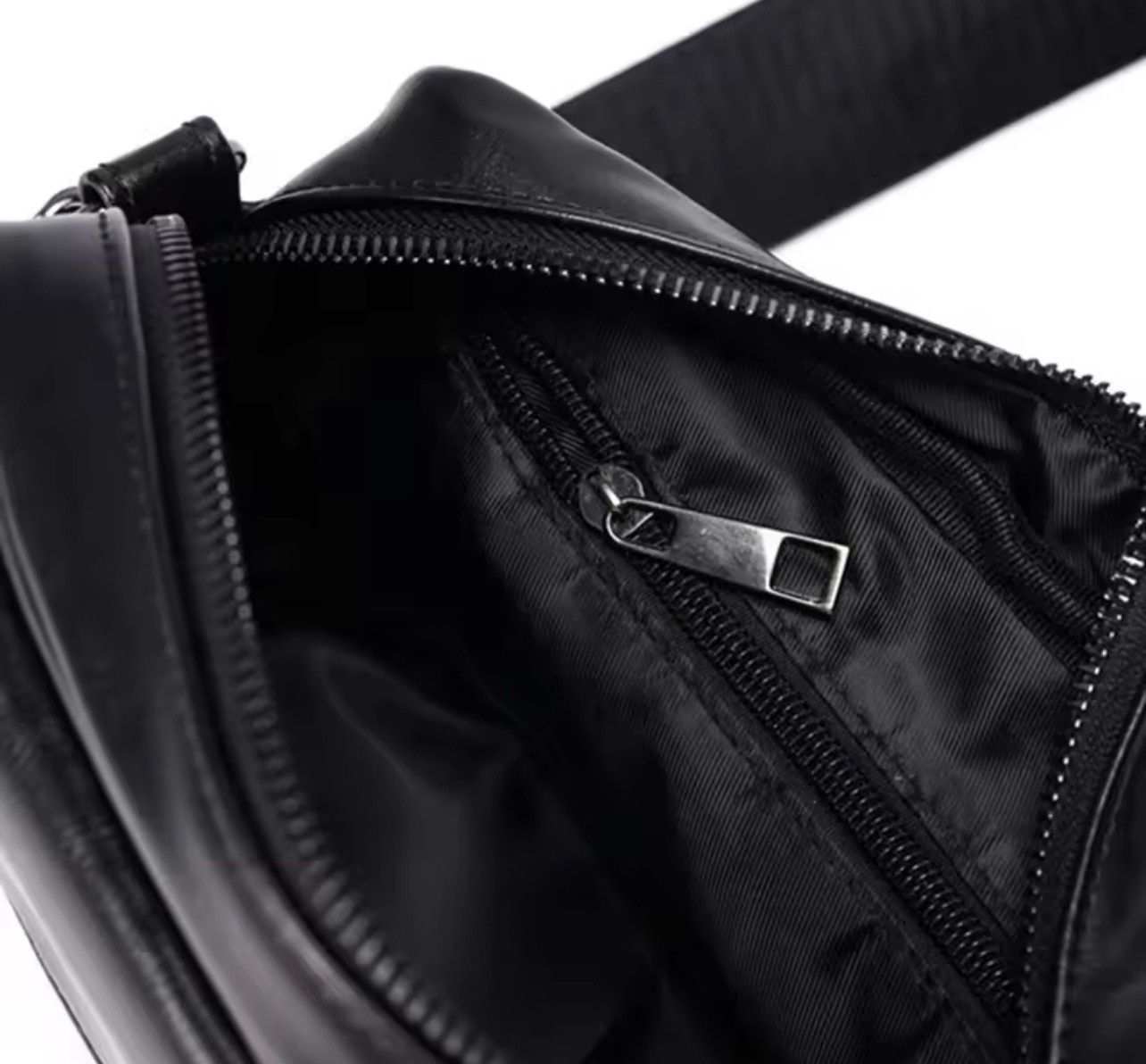 Leather Leather Shoulder Bag Size ONE SIZE - 6 Thumbnail