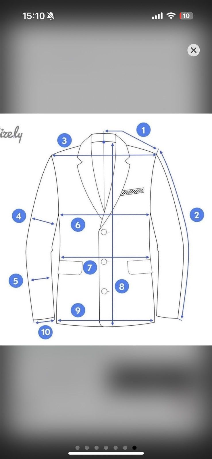Yves Saint Laurent Vintage Yves Saint Laurent Costume Blue YSL Blazer Jacket Size 50R - 21 Thumbnail