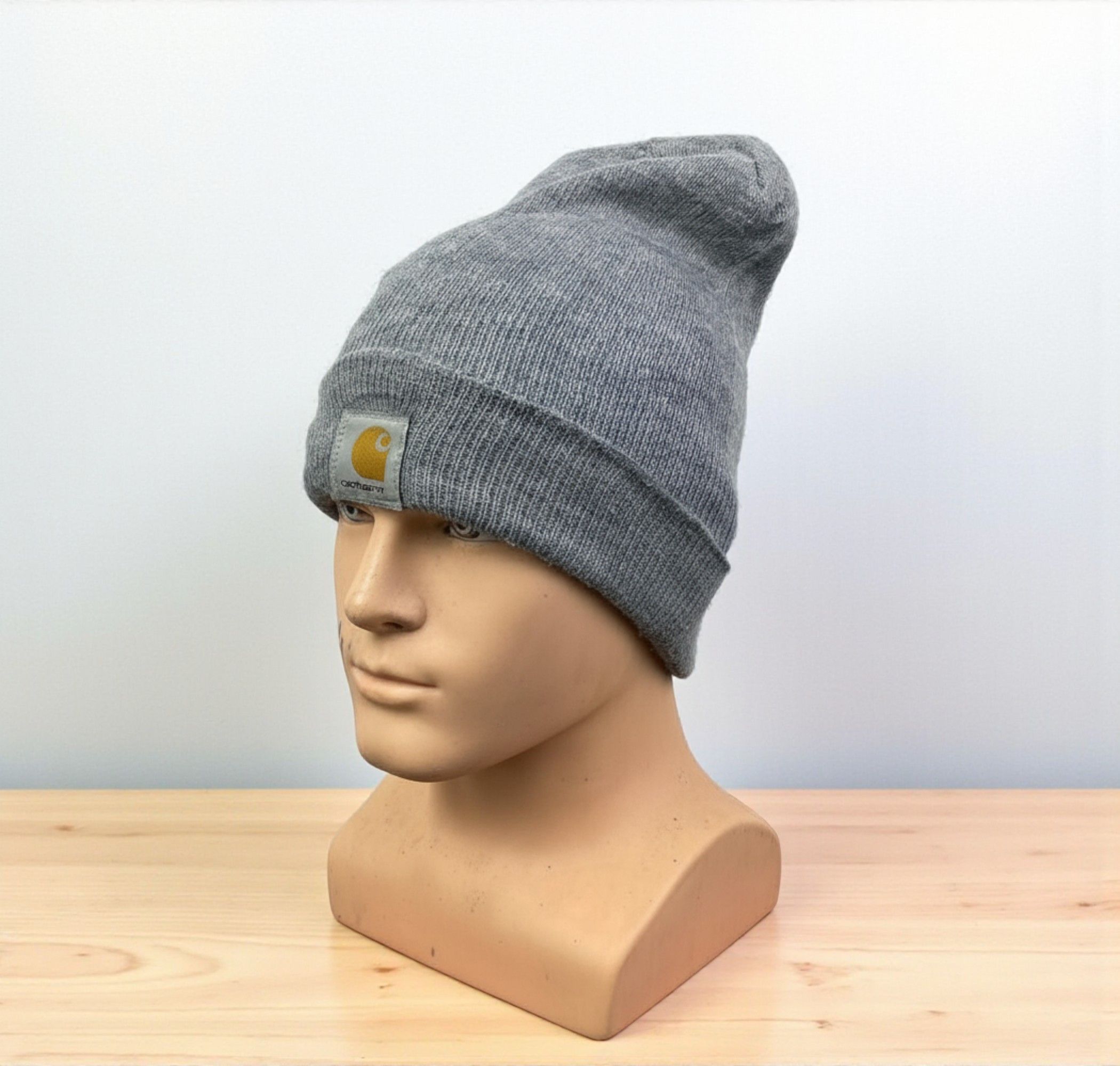 Carhartt Vintage Carhartt Beanie / Winter Hat / Snow Cap BA0080 Size ONE SIZE - 1 Thumbnail