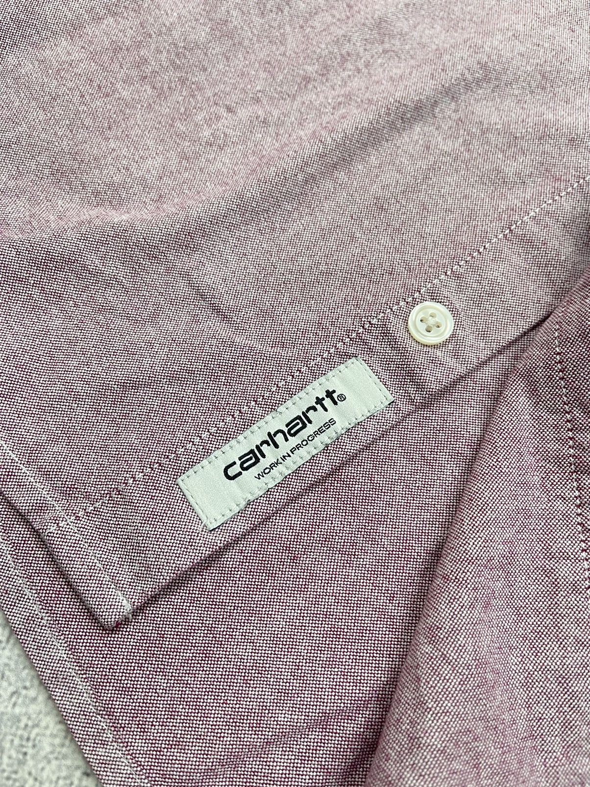 Carhartt × Carhartt Wip Mens Carhartt Rogers Shirt Pink Size M Size US M / EU 48-50 / 2 - 6 Thumbnail