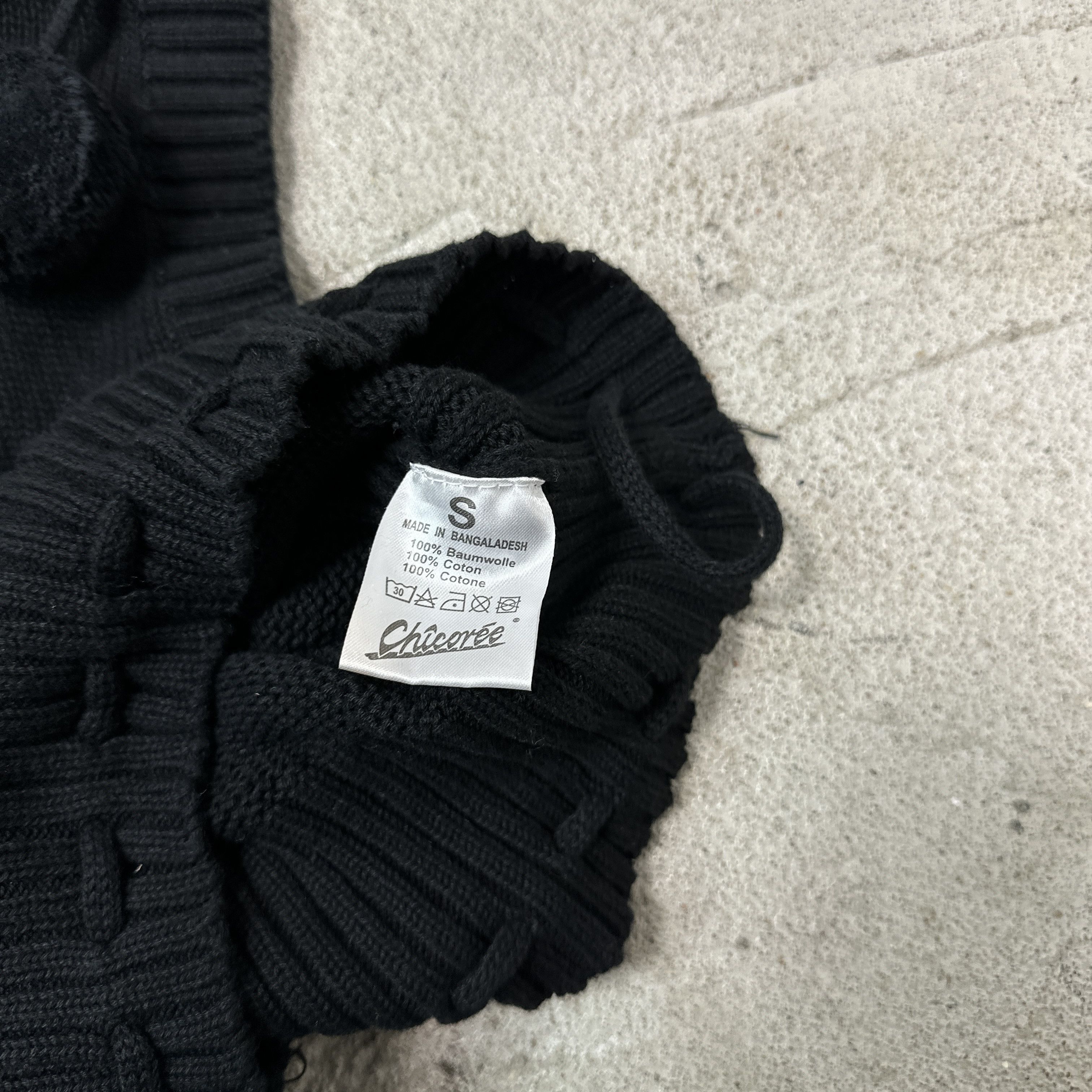Vintage Vintage Avant Garde Grunge Pom Pom Hooded Sweater Y2K Size S / US 4 / IT 40 - 4 Thumbnail
