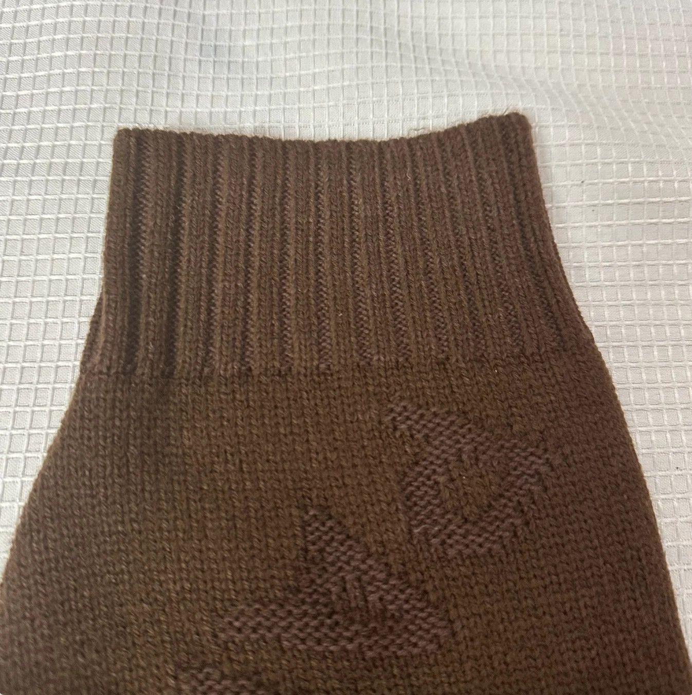 Daily Paper DAILY PAPER Brown Diamond Knit Sweater SZ XL Size US XL / EU 56 / 4 - 6 Thumbnail