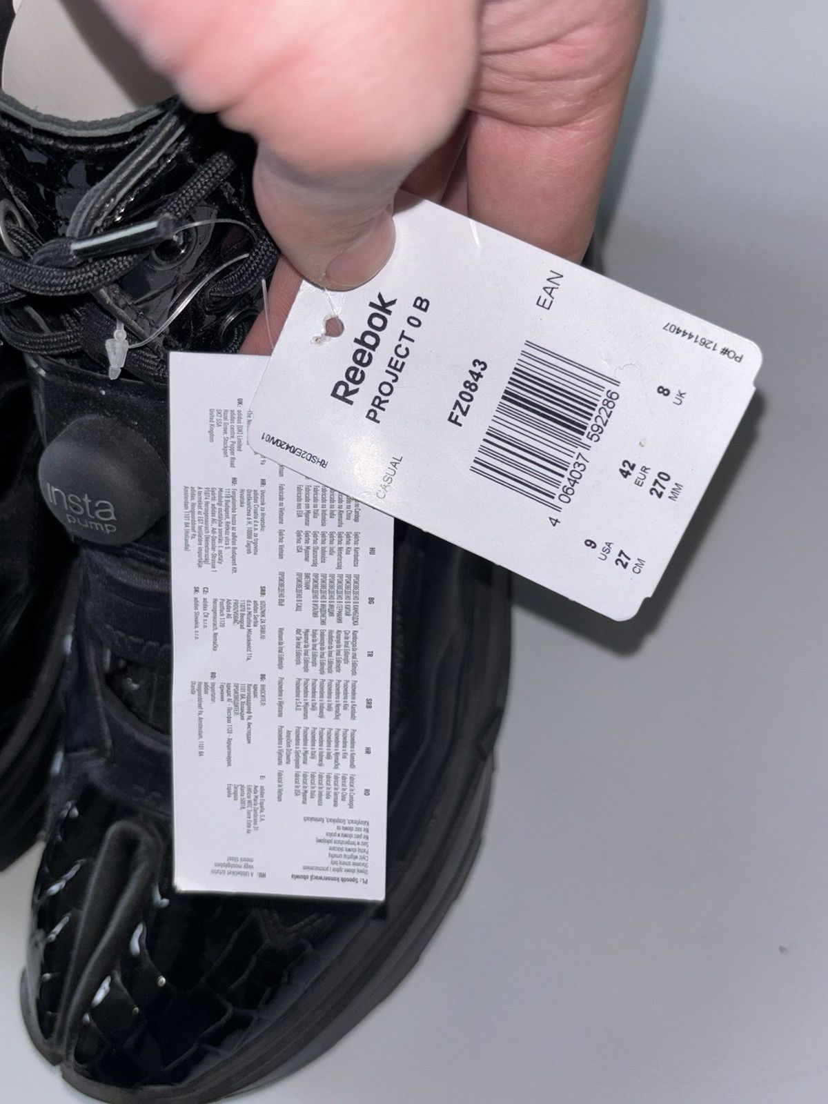 Maison Margiela × Reebok Maison Margiela Project 0 Tabi Boots Size US 9 / EU 42 - 6 Thumbnail