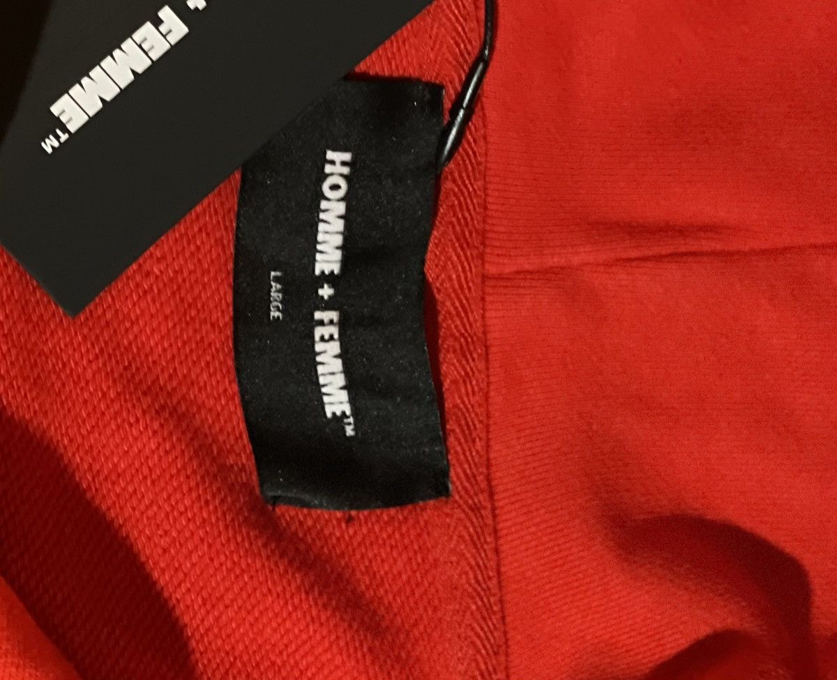 Homme + Femme La Homme + Femme Red Space Center Hoodie Large NWT Size US L / EU 52-54 / 3 - 5 Thumbnail