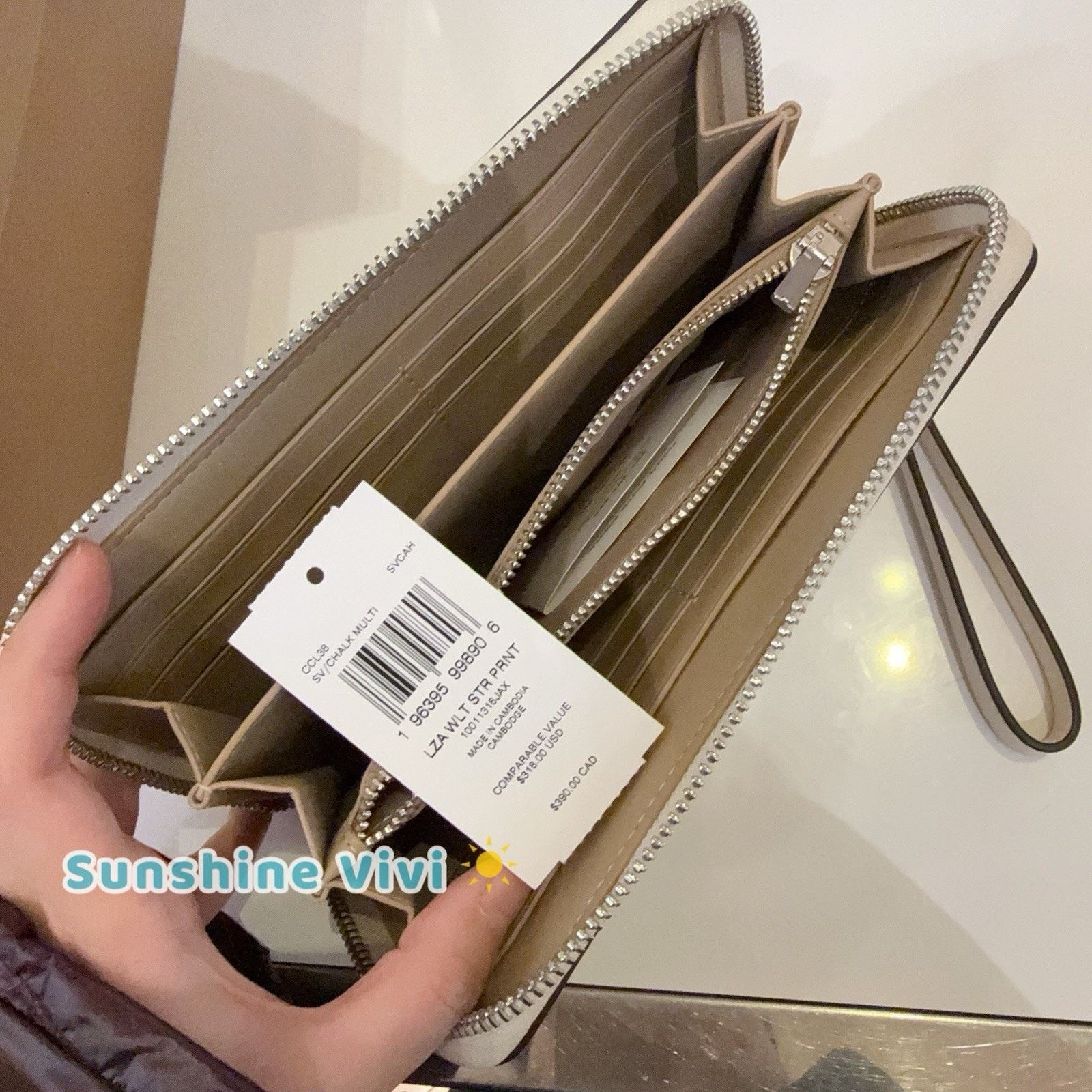 Coach NWT Bundle Station Tote Bag Leather CCE99 Long Wallet CCL38 Size ONE SIZE - 11 Thumbnail