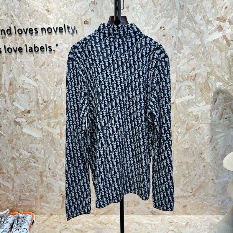 Dior Dior Full-print knitted shirt Size US S / EU 44-46 / 1 - 5 Thumbnail