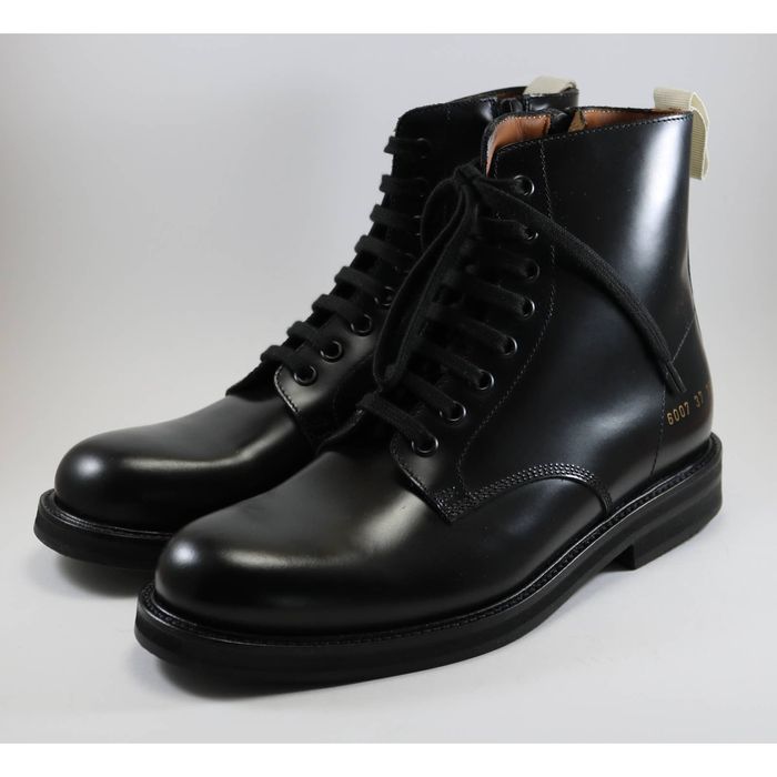 Woman by common projects hotsell combat boots