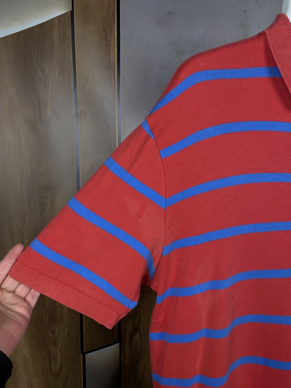Polo Ralph Lauren 🎠Vintage 90s Polo T-Shirt Polo Ralph Lauren Striped Pony🎠 Size US L / EU 52-54 / 3 - 3 Thumbnail