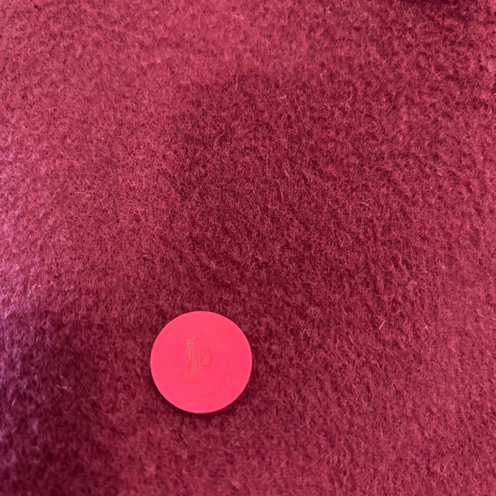 Talbots Talbots Women XL Reversible Jacket Coat Wool Blend Maroon Pink Open Front Casual Size XL / US 12-14 / IT 48-50 - 8 Thumbnail