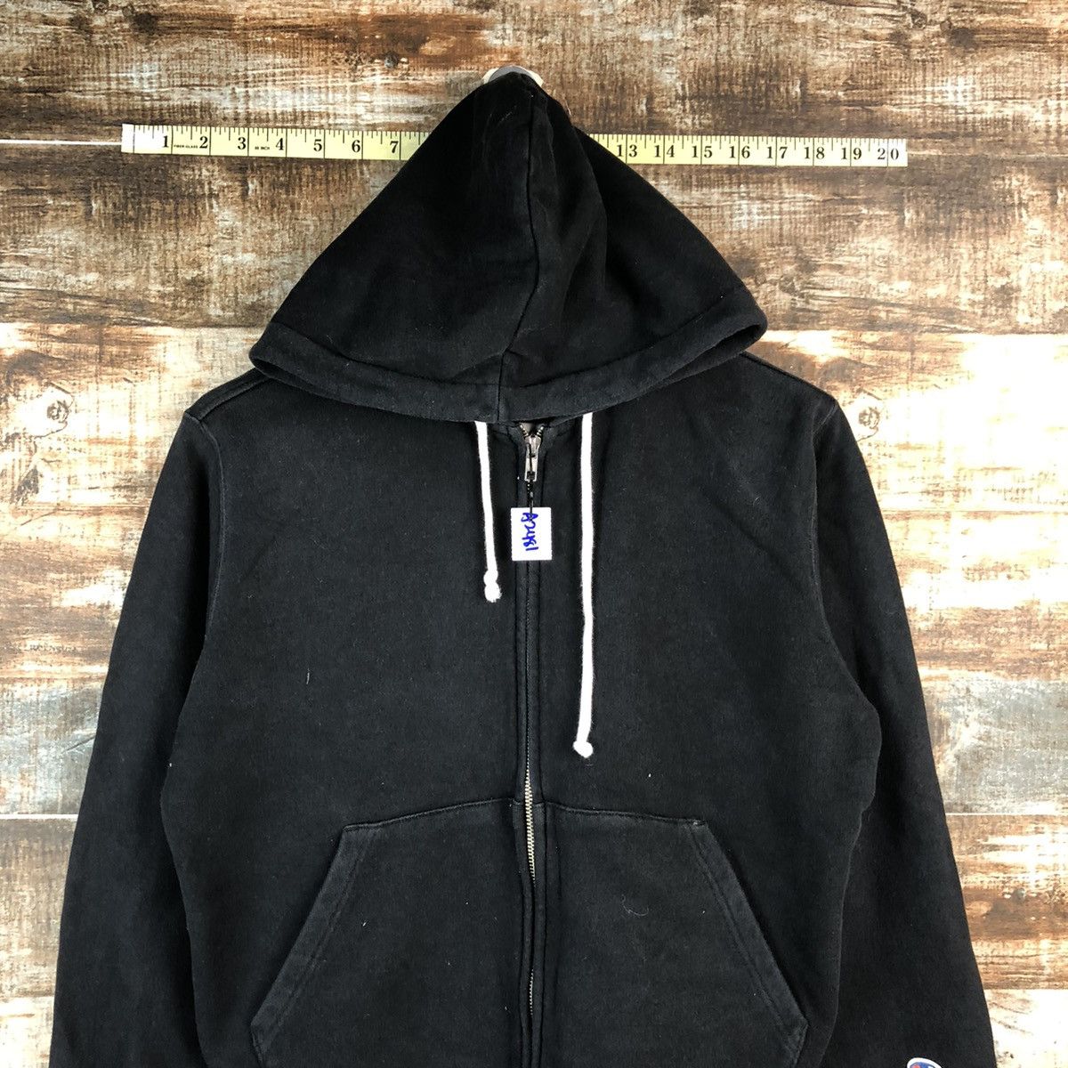 Champion Champion Black sweater Hoodie #A2481 Size US S / EU 44-46 / 1 - 2 Thumbnail
