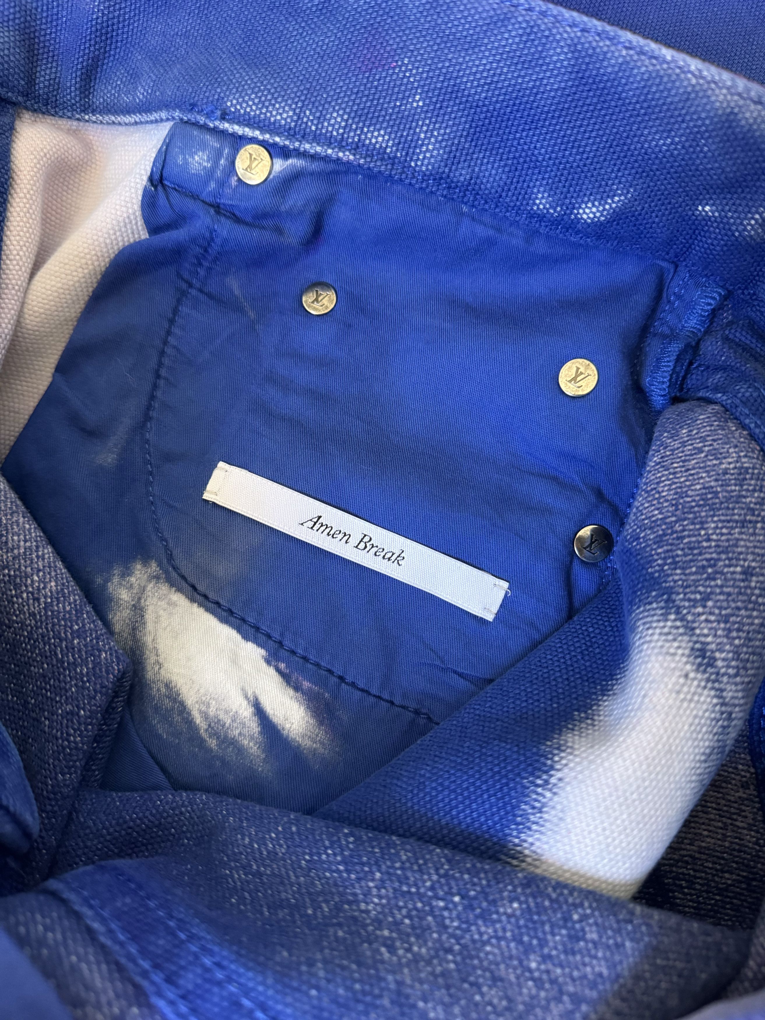Louis Vuitton Louis Vuitton Gradient Blue Purple Denim Pants Size US 28 / EU 44 - 8 Thumbnail