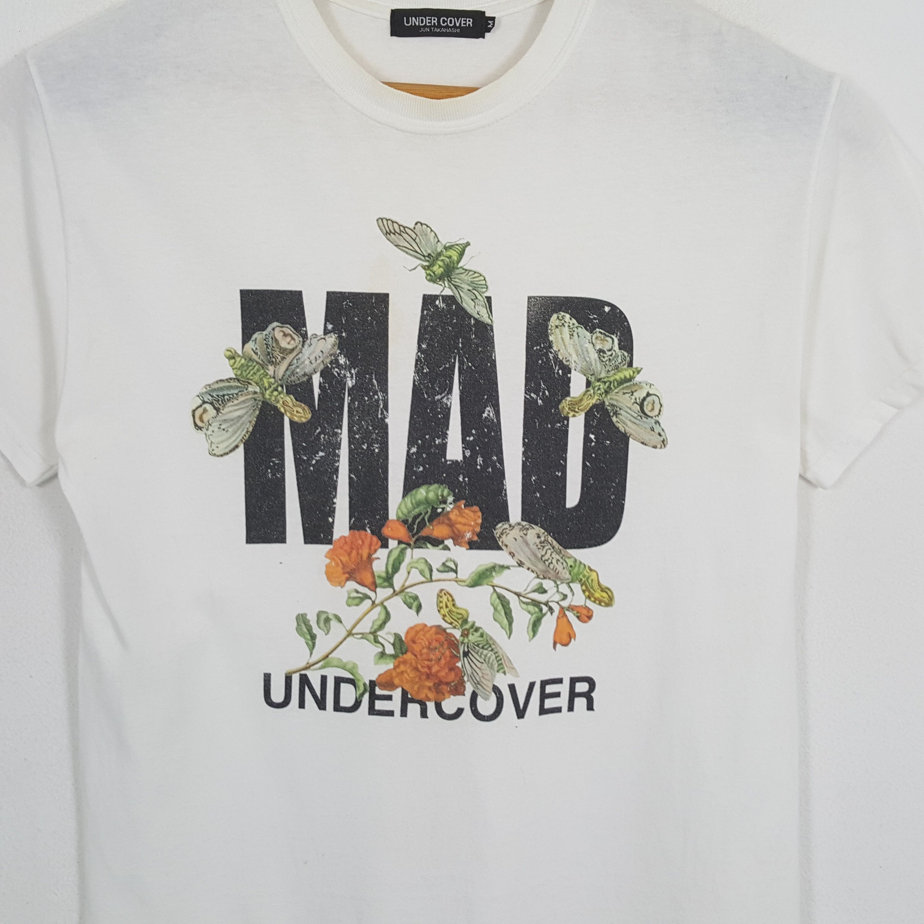 Jun Takahashi × Undercover × Vintage Vintage UNUDERCOVER JUN TAKAHASHI Japanese Brand T-Shirts Size US S / EU 44-46 / 1 - 2 Thumbnail