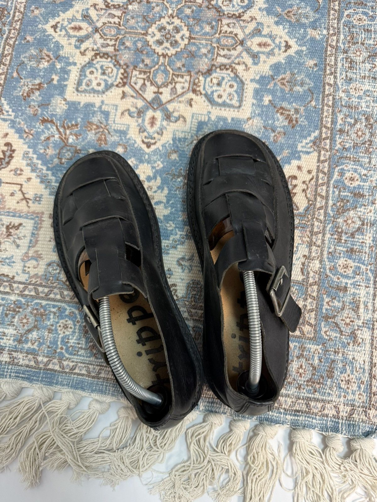 Trippen Rare Trippen Fisherman Avant Garde Leather Shoes Size EU 42 Size US 9 / EU 42 - 6 Thumbnail