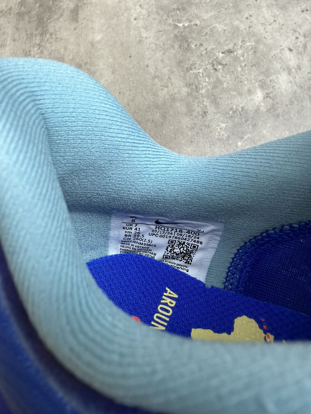 Nike Nike Zoom Fly 6 Road Racing Blue Sneakers Size Us 8 Size US 8 / EU 41 - 9 Thumbnail