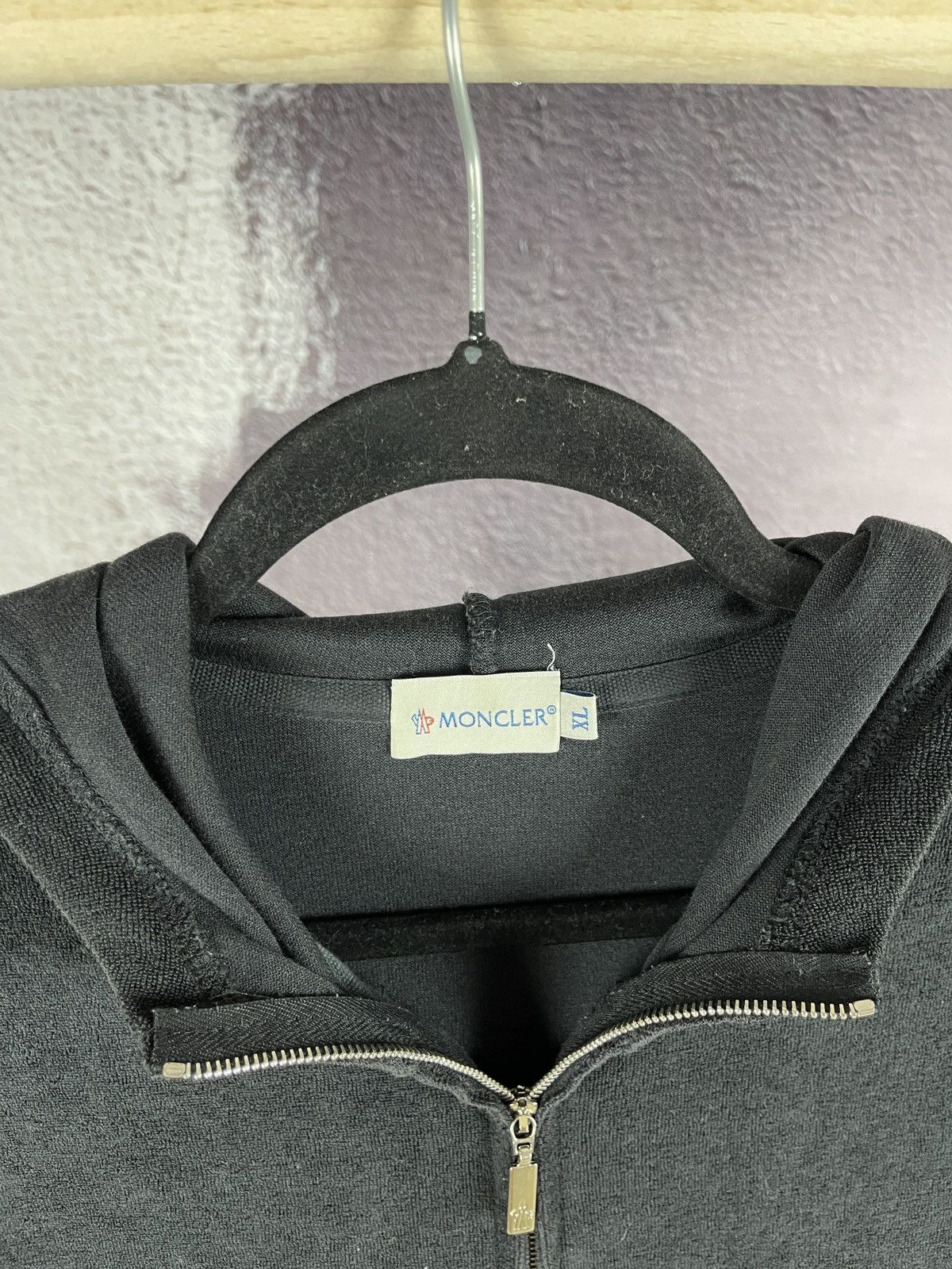 Moncler Moncler vintage towel style hooded full zip tee shirt Size XL / US 12-14 / IT 48-50 - 8 Thumbnail