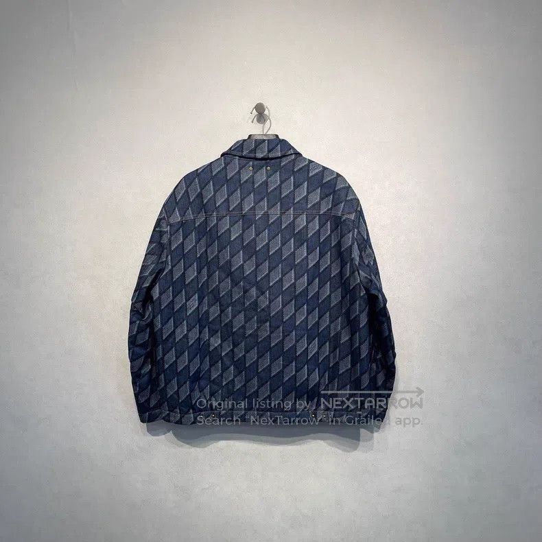 Louis Vuitton Louis Vuitton Diamond check denim jacket Size US L / EU 52-54 / 3 - 2 Thumbnail