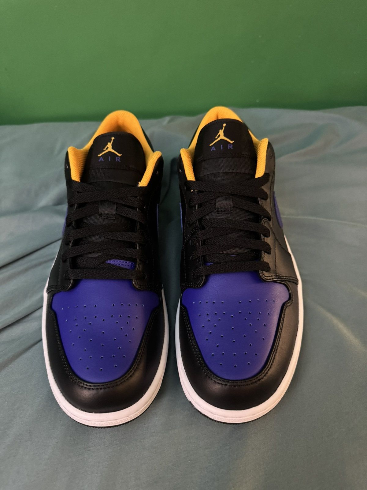 Jordan Brand Nike Air Jordan 1 Low Dark Concord 2022 Size US 12 / EU 45 - 6 Thumbnail