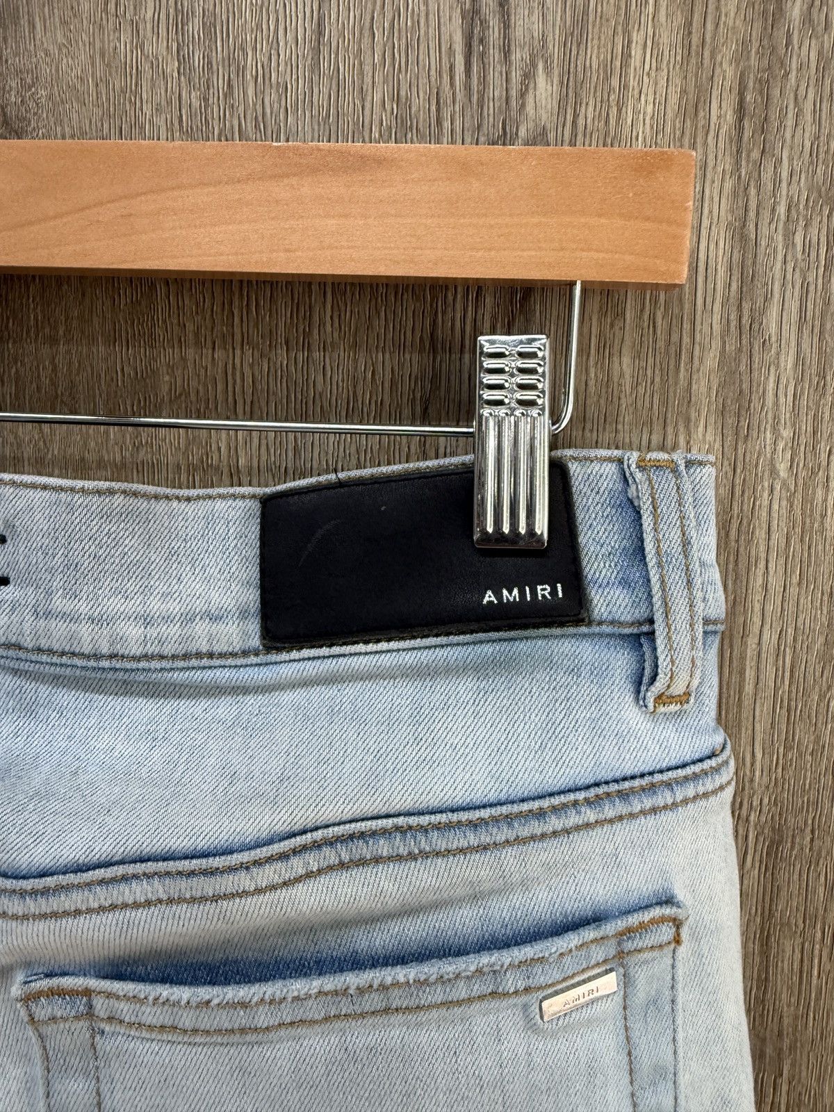 Amiri Amiri Blue Bandana Jeans Size US 30 / EU 46 - 8 Thumbnail
