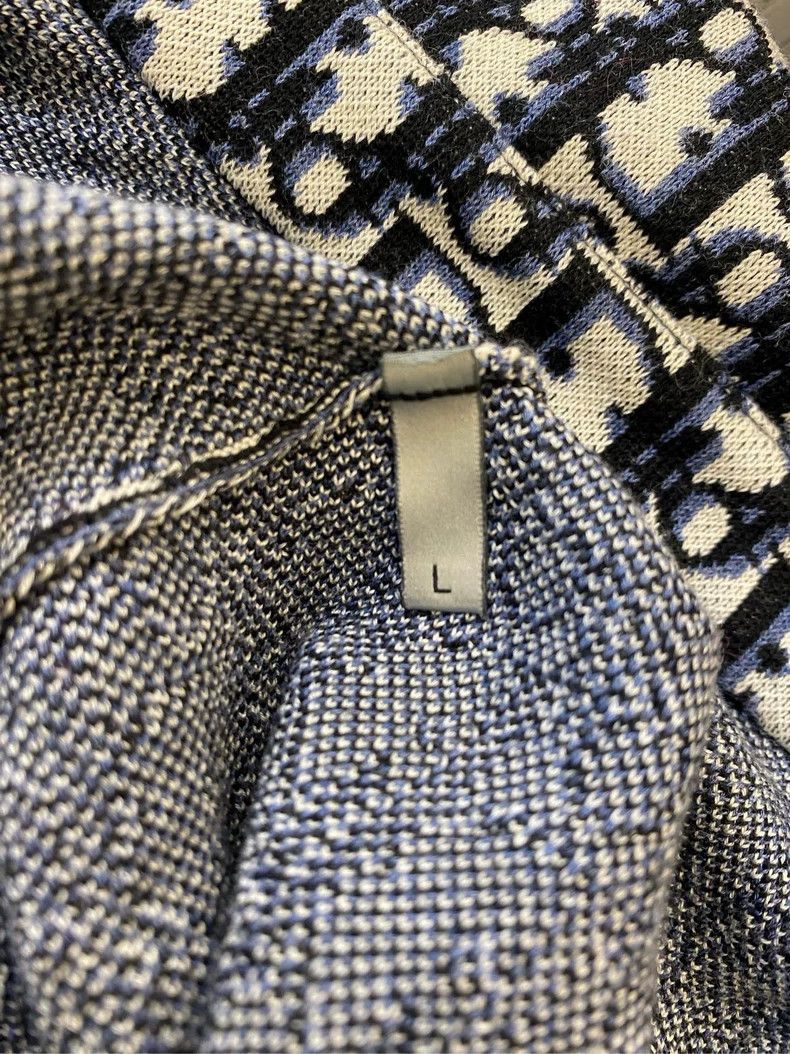 Dior Dior Brown full-print knitwear 2504-Nextarrow Size US L / EU 52-54 / 3 - 5 Thumbnail