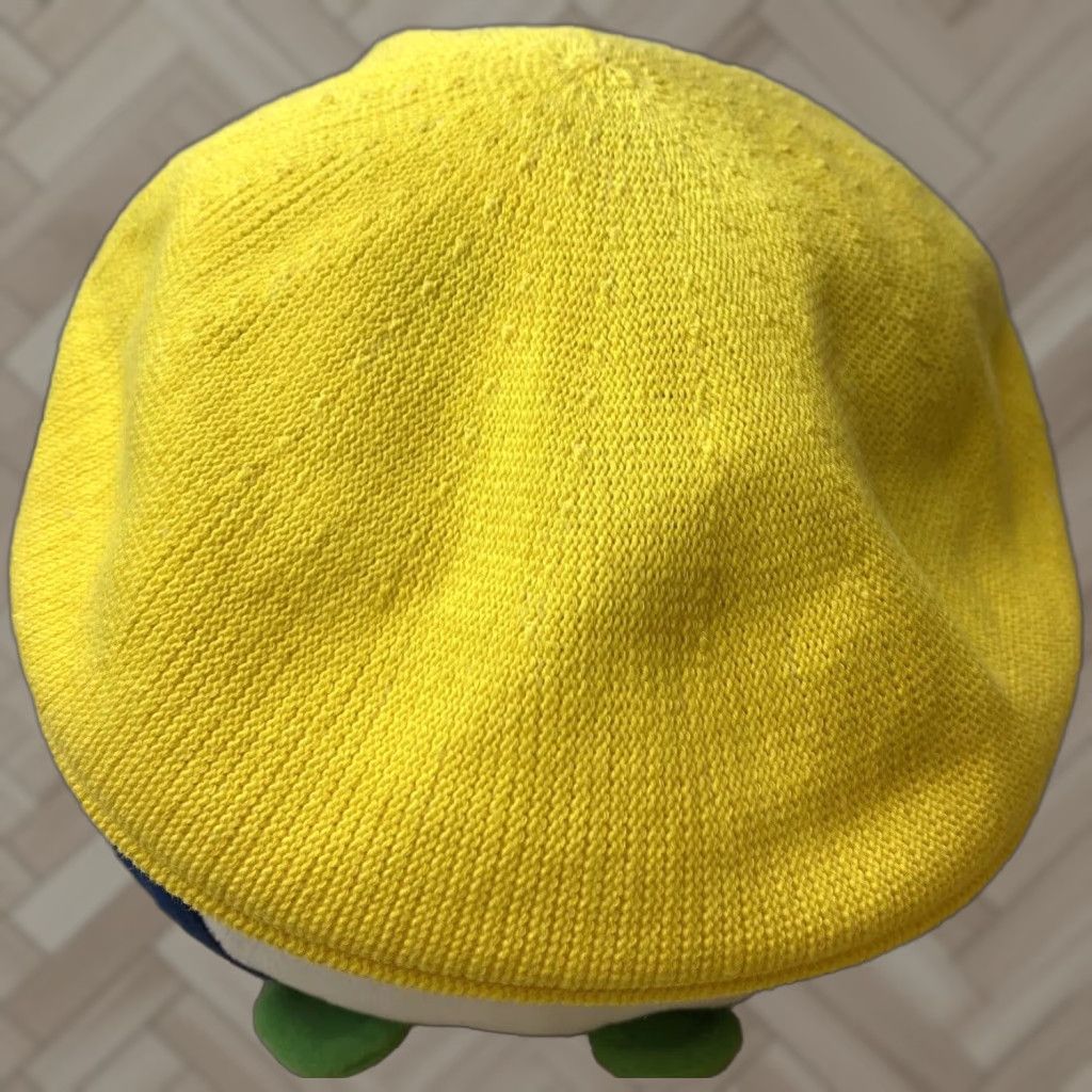 Vintage Summer Plain Newsboy Gatsby Cap Ivy Hat Golf Yellow Mens Flat Cabbie H-88 Size ONE SIZE - 1 Thumbnail