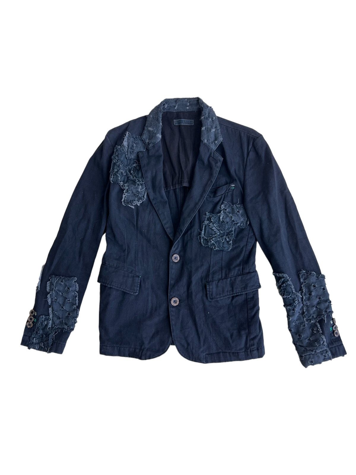 Bond No. 9 AW14 Bond & Peace 🇯🇵 Sashiko Boro Crazy Patchwork Jacket Size US M / EU 48-50 / 2 - 3 Thumbnail