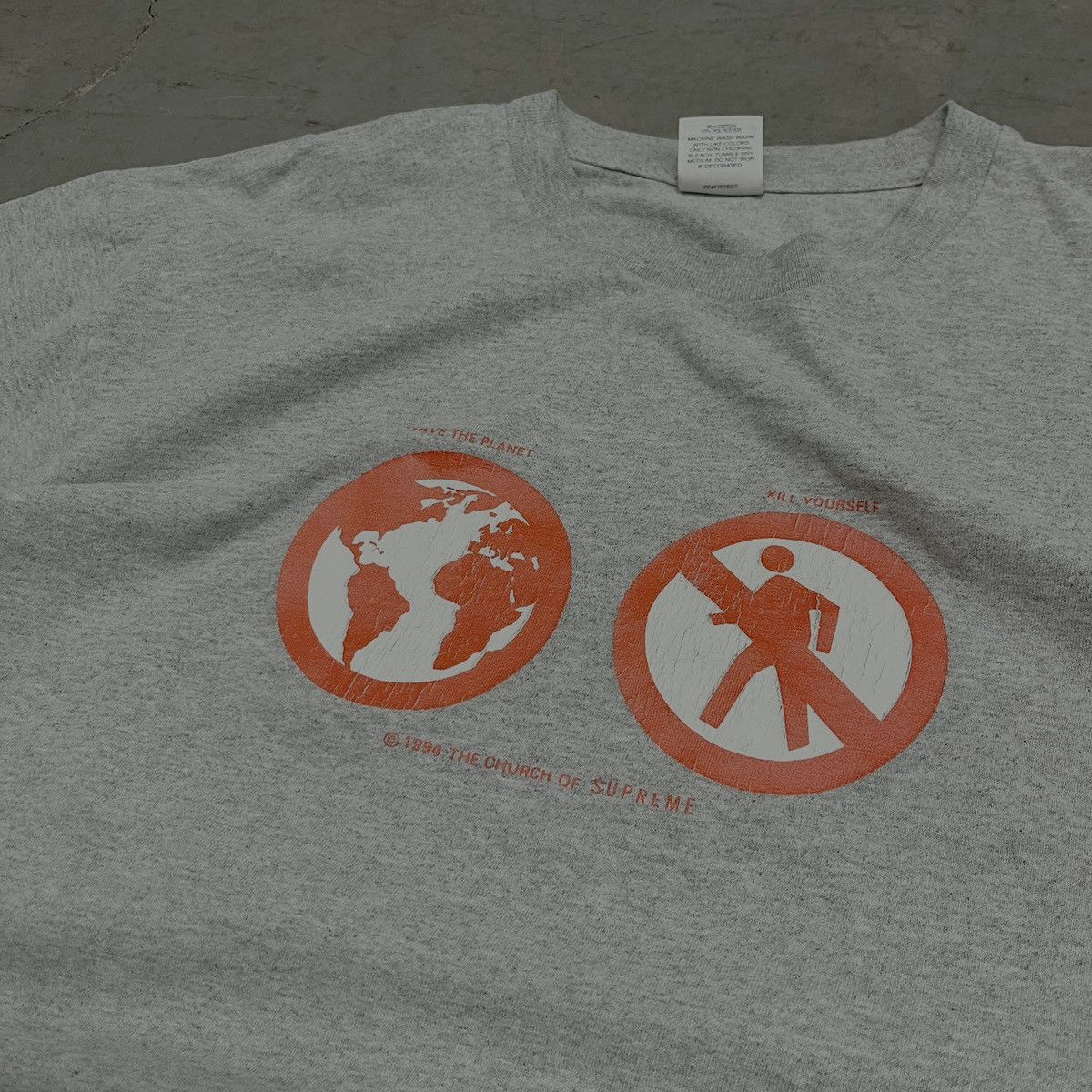 Supreme Supreme Save The Planet Tee Size US L / EU 52-54 / 3 - 5 Thumbnail