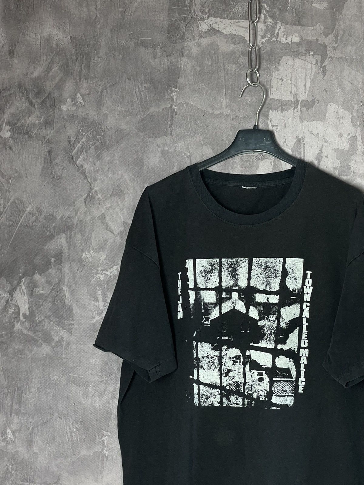 Band Tees × Vintage 👕 Vintage T-Shirt The Jam Big Logo Band Rock Size US XL / EU 56 / 4 - 4 Thumbnail