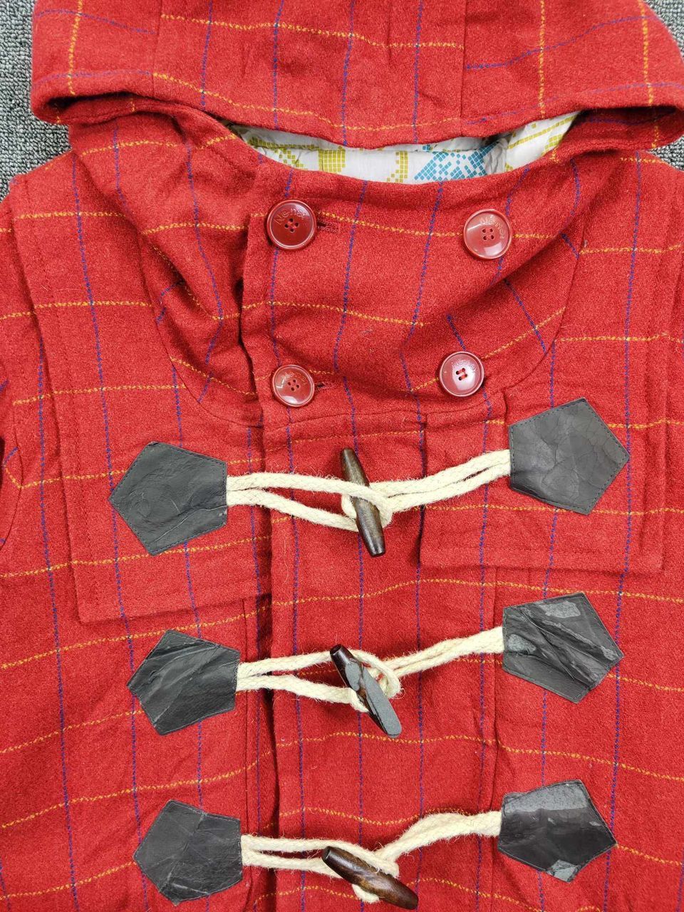 Ne-Net Vintage Ne-net Issey Miyake Duffle Wool Hooded Coat Size US L / EU 52-54 / 3 - 8 Thumbnail