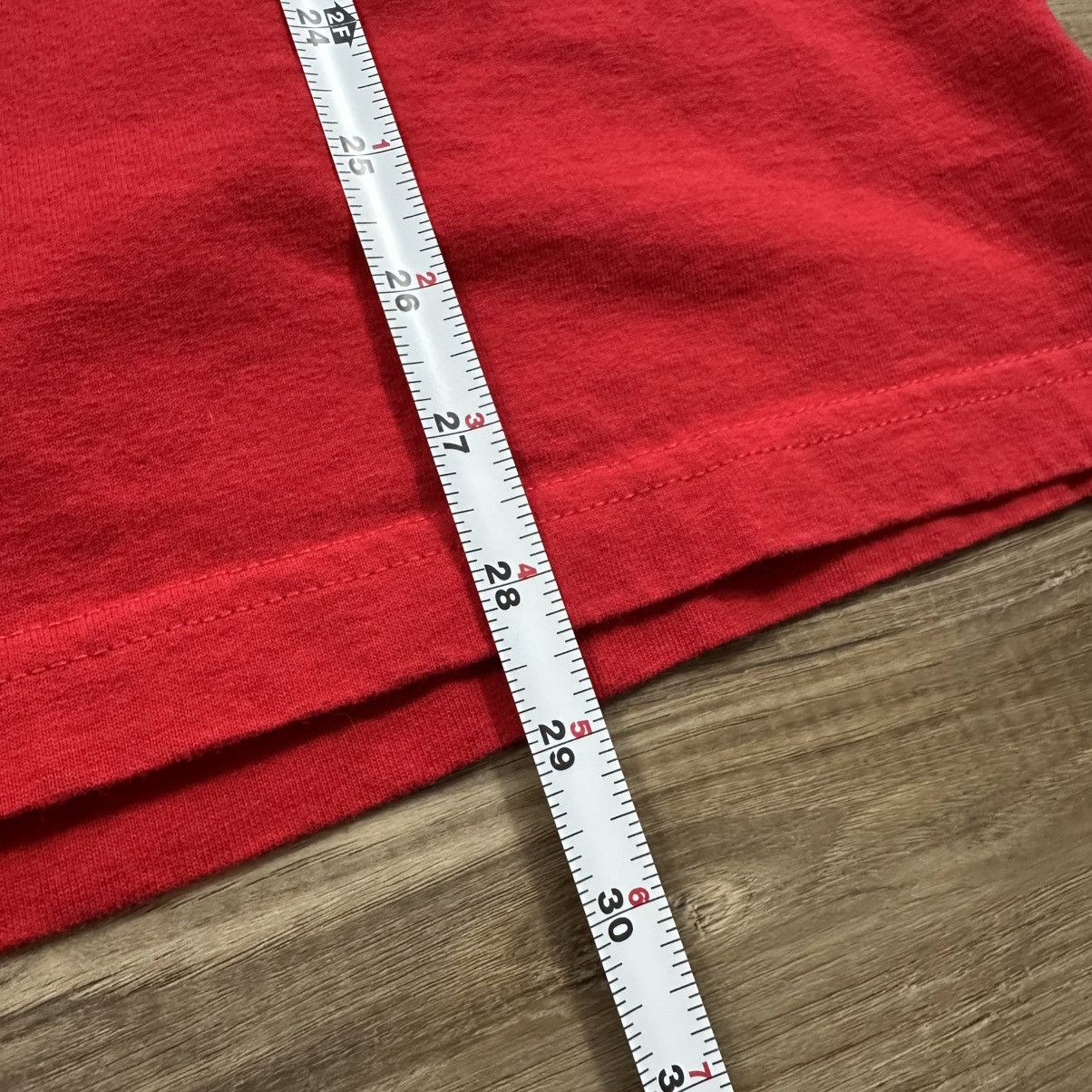 Alstyle Vintage 2002 Y2K Popeye vs Bluto Red Wrap Around Graphic Tee Size US XL / EU 56 / 4 - 12 Thumbnail
