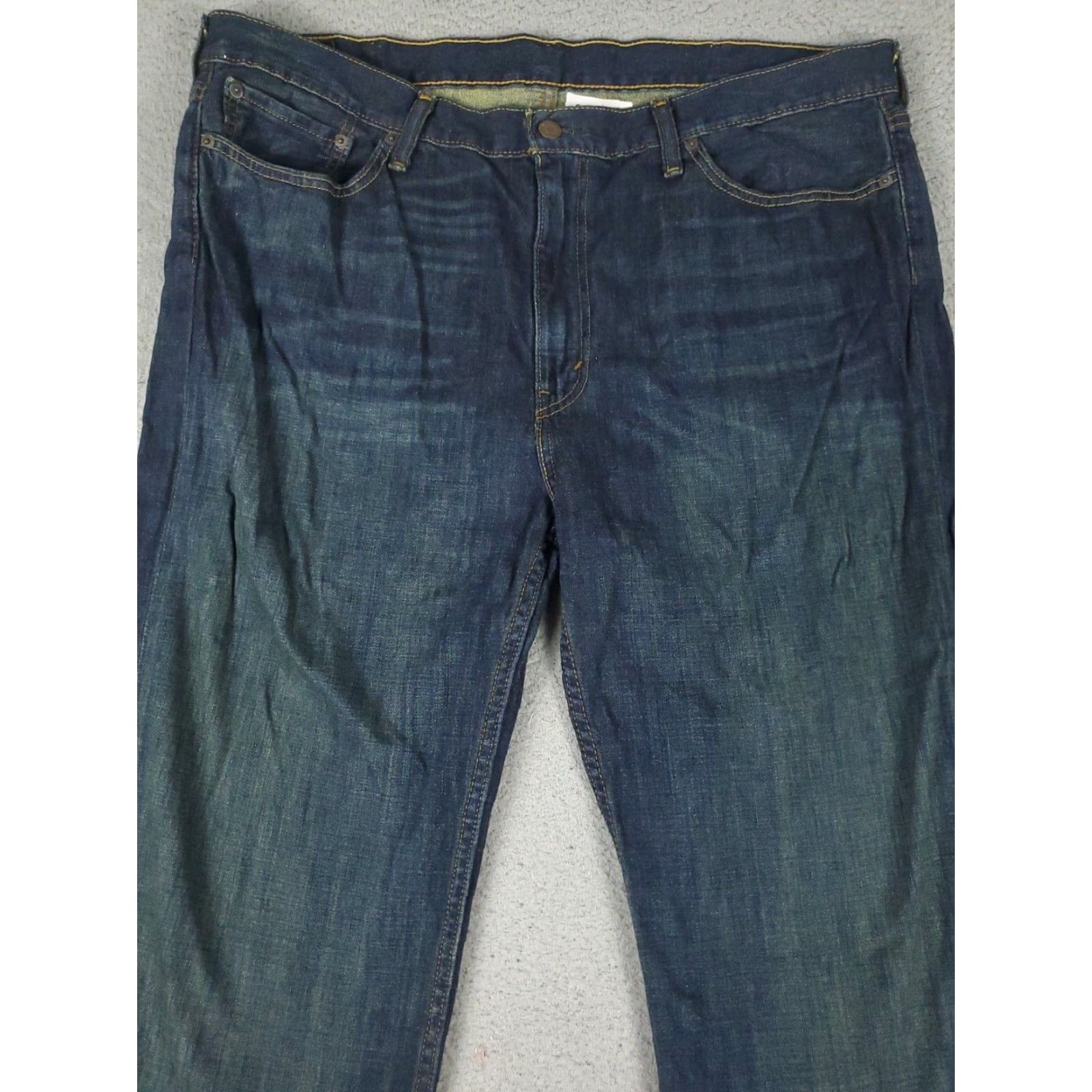 Levi's Levis 514 Straight Leg Jeans Mens Size 40x32 Blue Denim Size US 40 / EU 56 - 2 Thumbnail