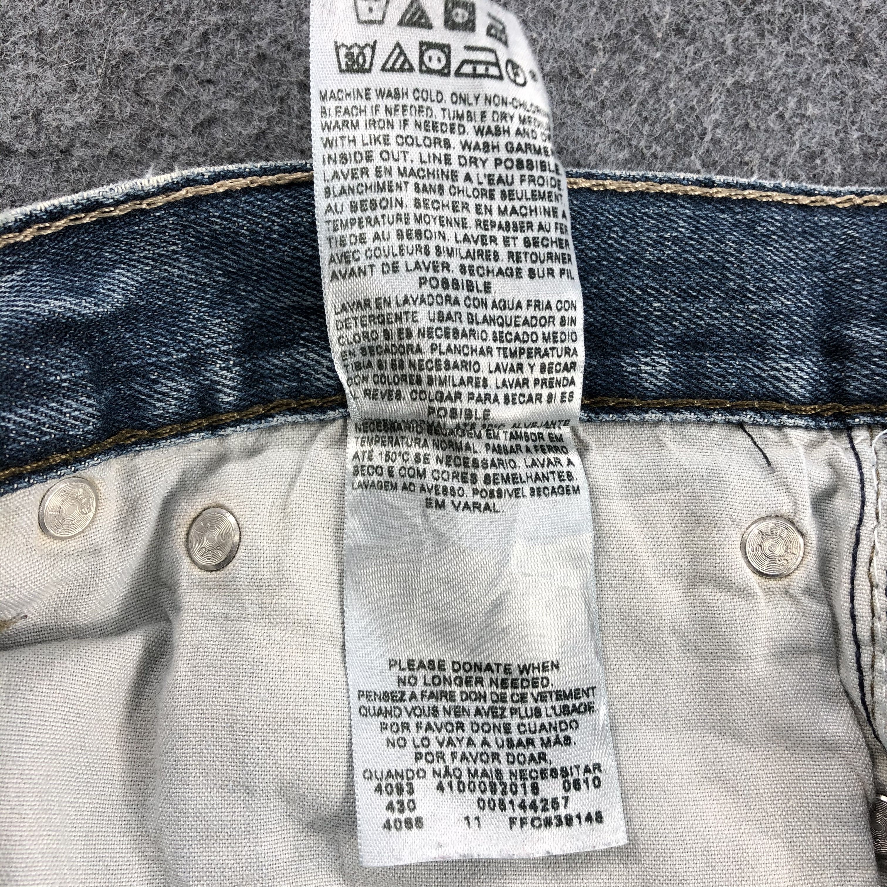 Levi's × Vintage Vintage Levis 514 Jeans-JM1339 Size US 33 - 11 Thumbnail