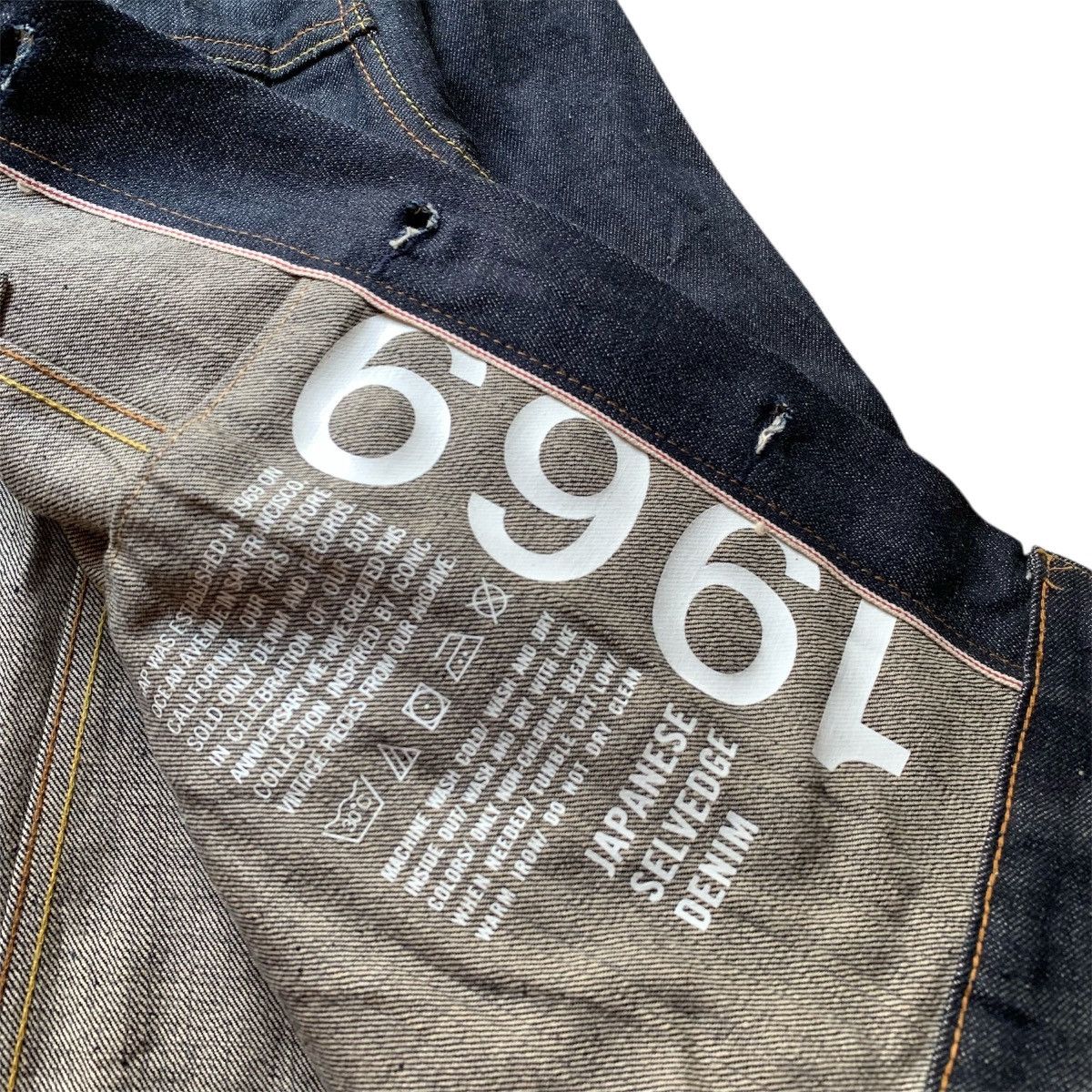 Gap Gap Fall 19 Raw Indigo Selvedge Denim Jacket Size US XL / EU 56 / 4 - 7 Thumbnail