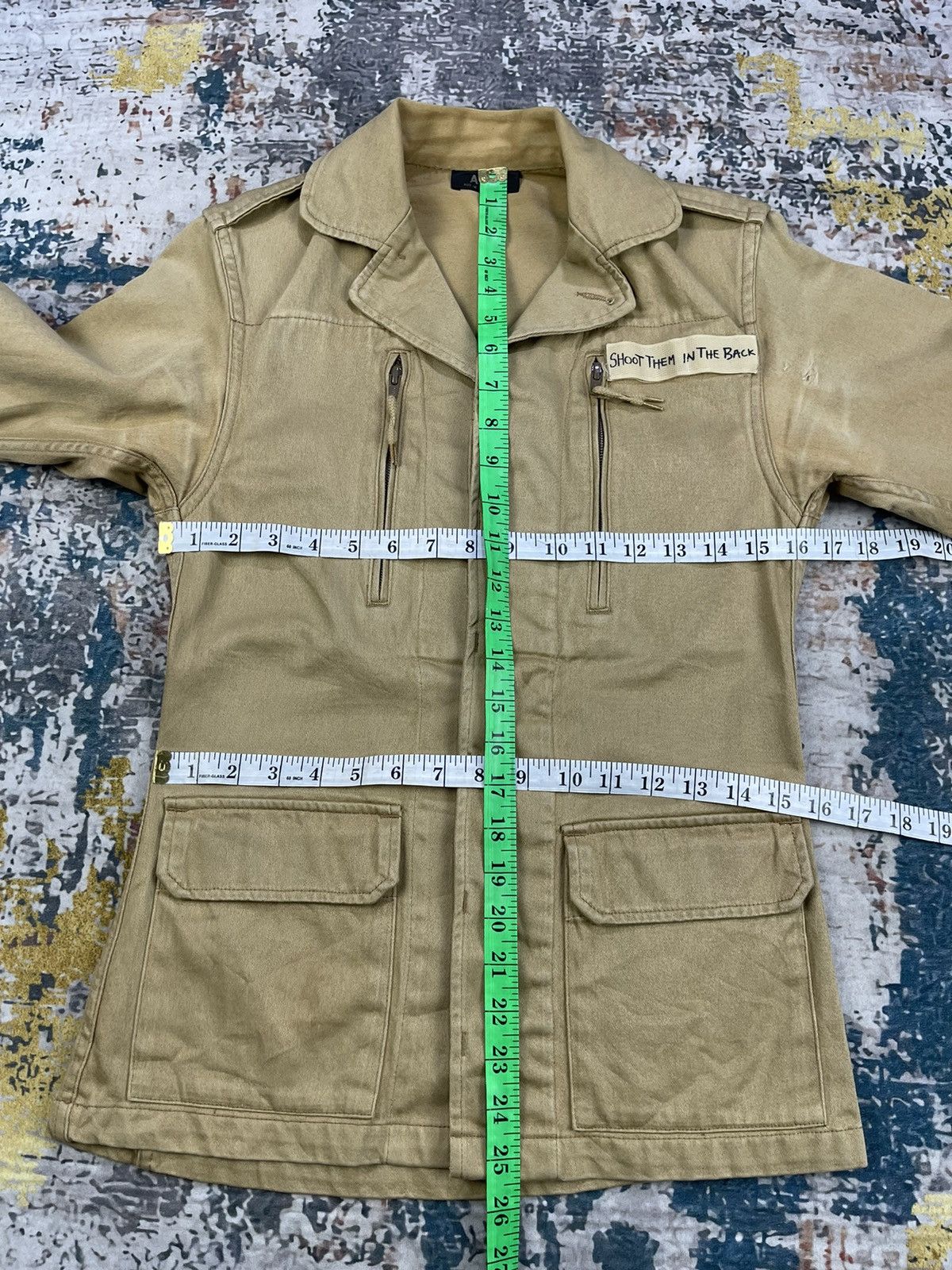 A.P.C. A.P.C Military Khaki Utility Pocket Jackets Size XS / US 0-2 / IT 36-38 - 8 Thumbnail
