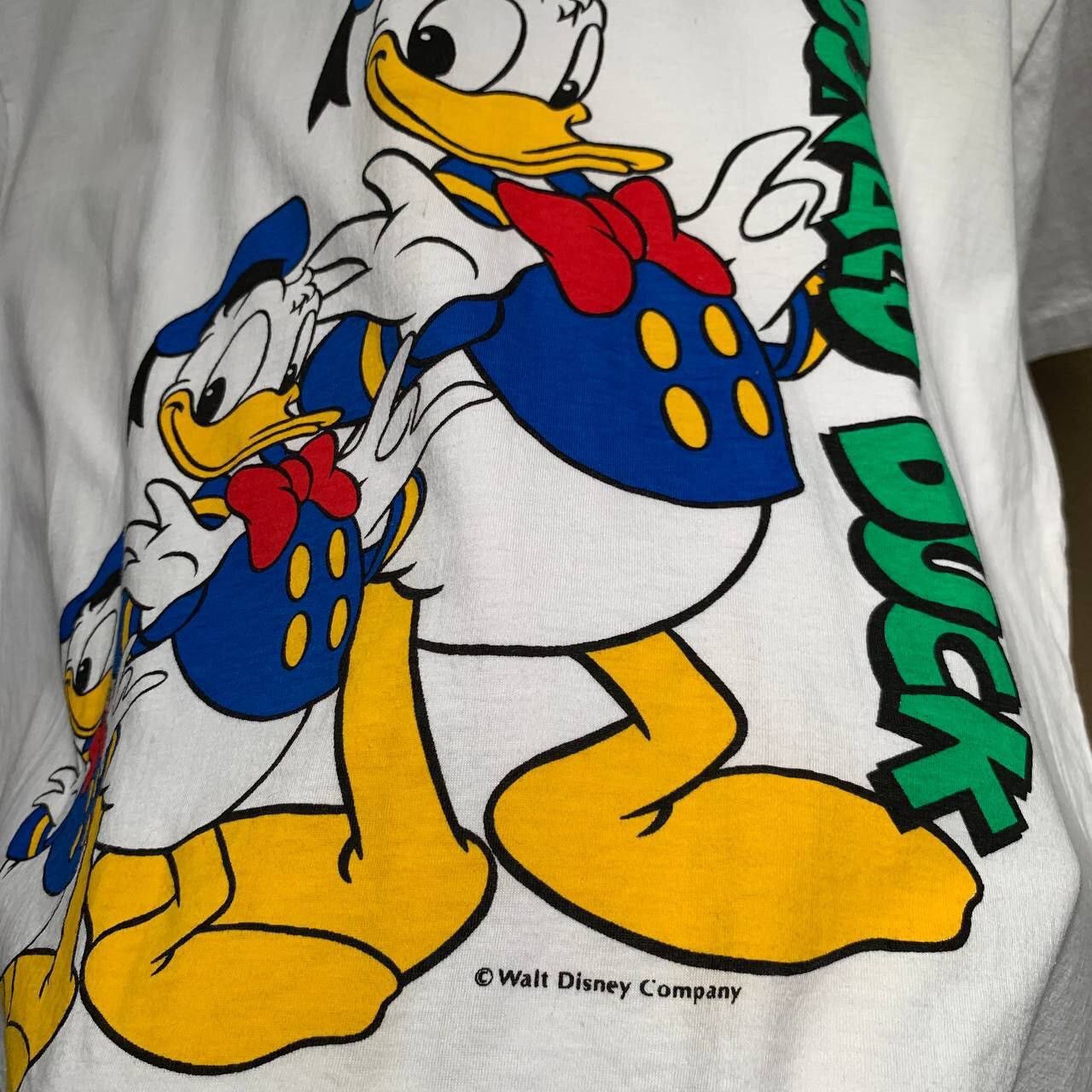 Disney × Vintage Vintage 90s Donald Duck Tshirt Size US M / EU 48-50 / 2 - 3 Thumbnail
