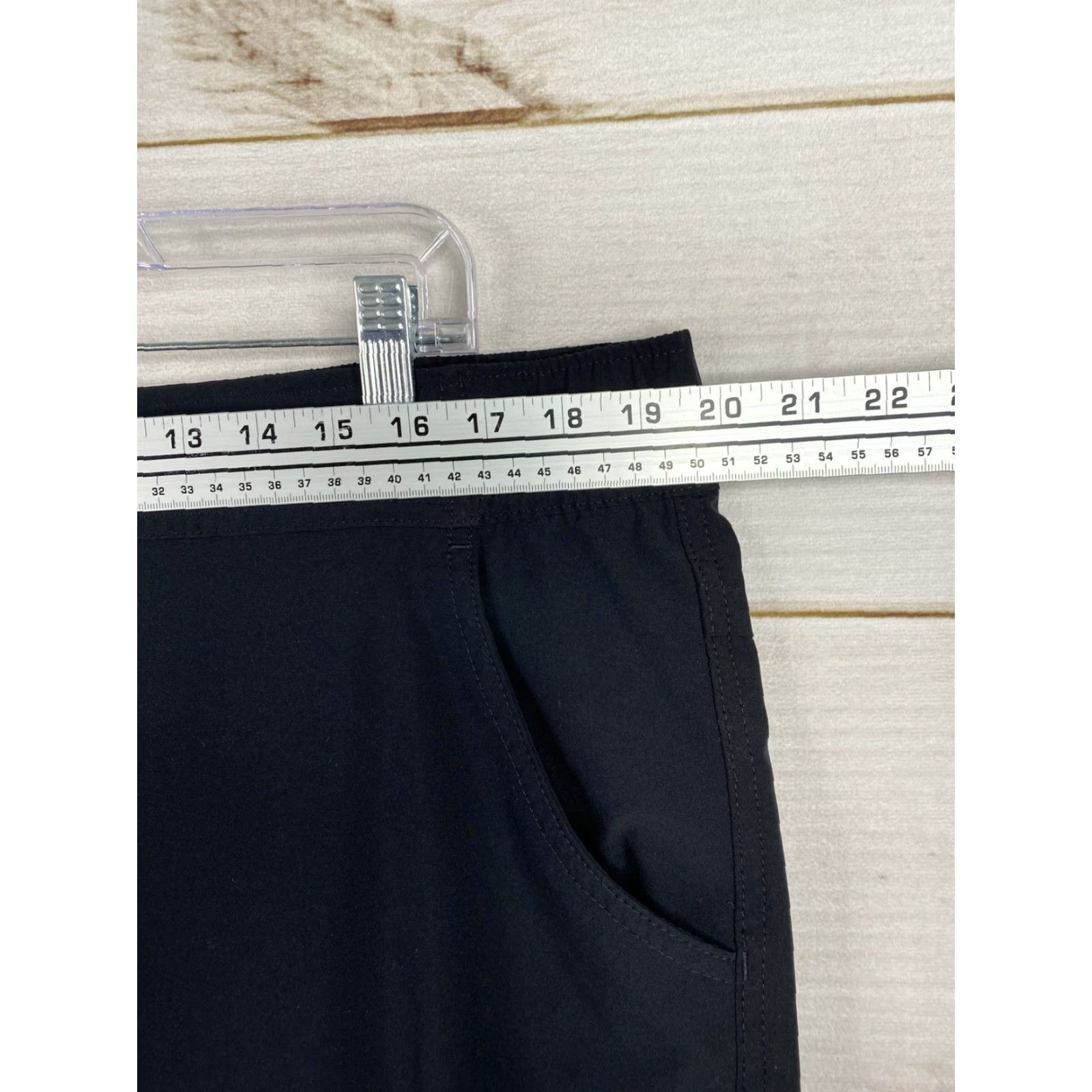 Eddie Bauer Eddie Bauer Traveler Pants Womens XL Black High Rise Elastic Waist Zip Pocket Size 40" / US 18 - 5 Thumbnail