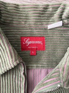 Supreme Corduroy Zip Up Shirt | Grailed