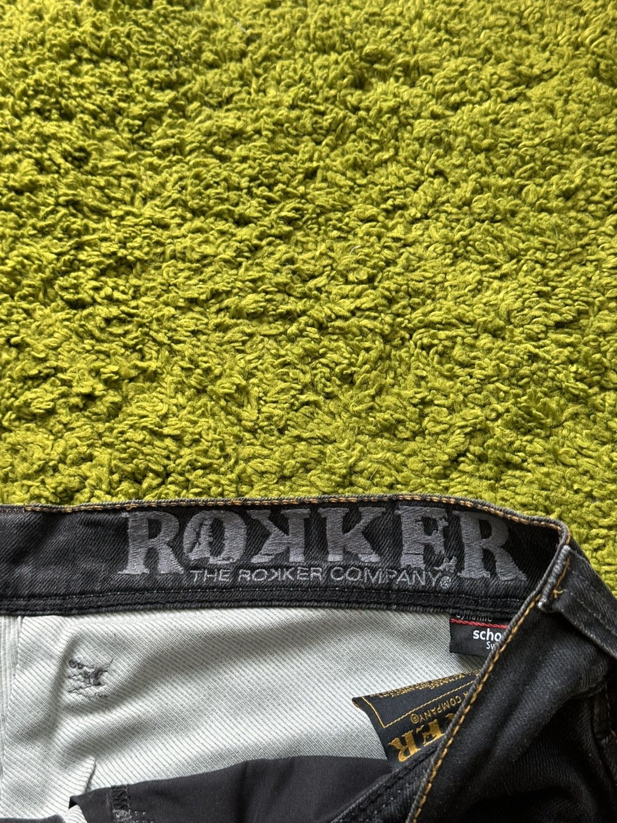 Designer × THE ROKKER COMPANY × Vintage Rokker company biker denim pants jeans Size US 34 / EU 50 - 5 Thumbnail