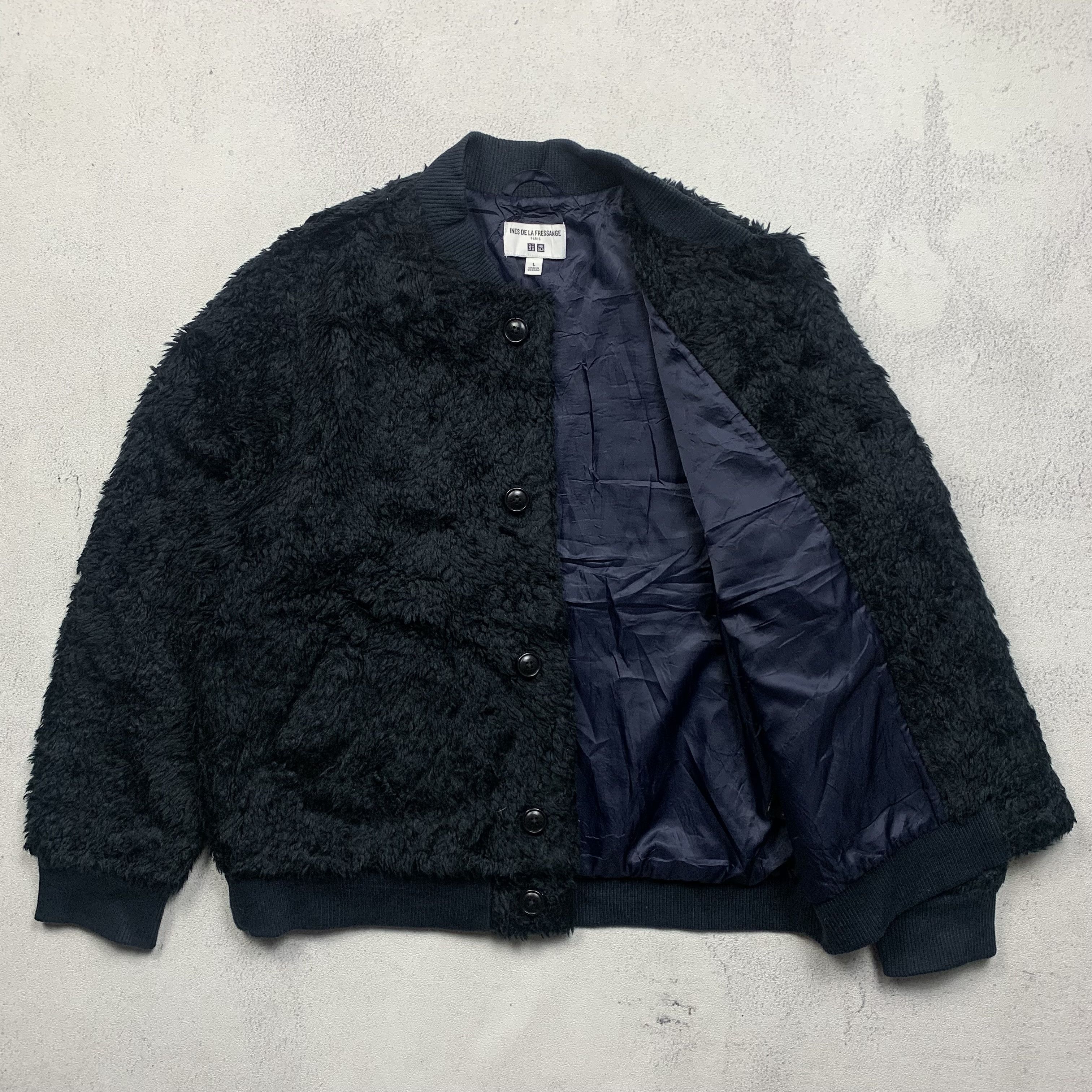 Uniqlo Uniqlo INES DE LA FRESSANGE Bomber Jacket Size L / US 10 / IT 46 - 4 Thumbnail
