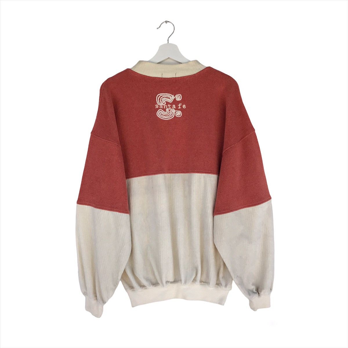 Japanese Brand × Vintage Vintage sante fe big spellout logo sweatshirt Size US L / EU 52-54 / 3 - 4 Thumbnail